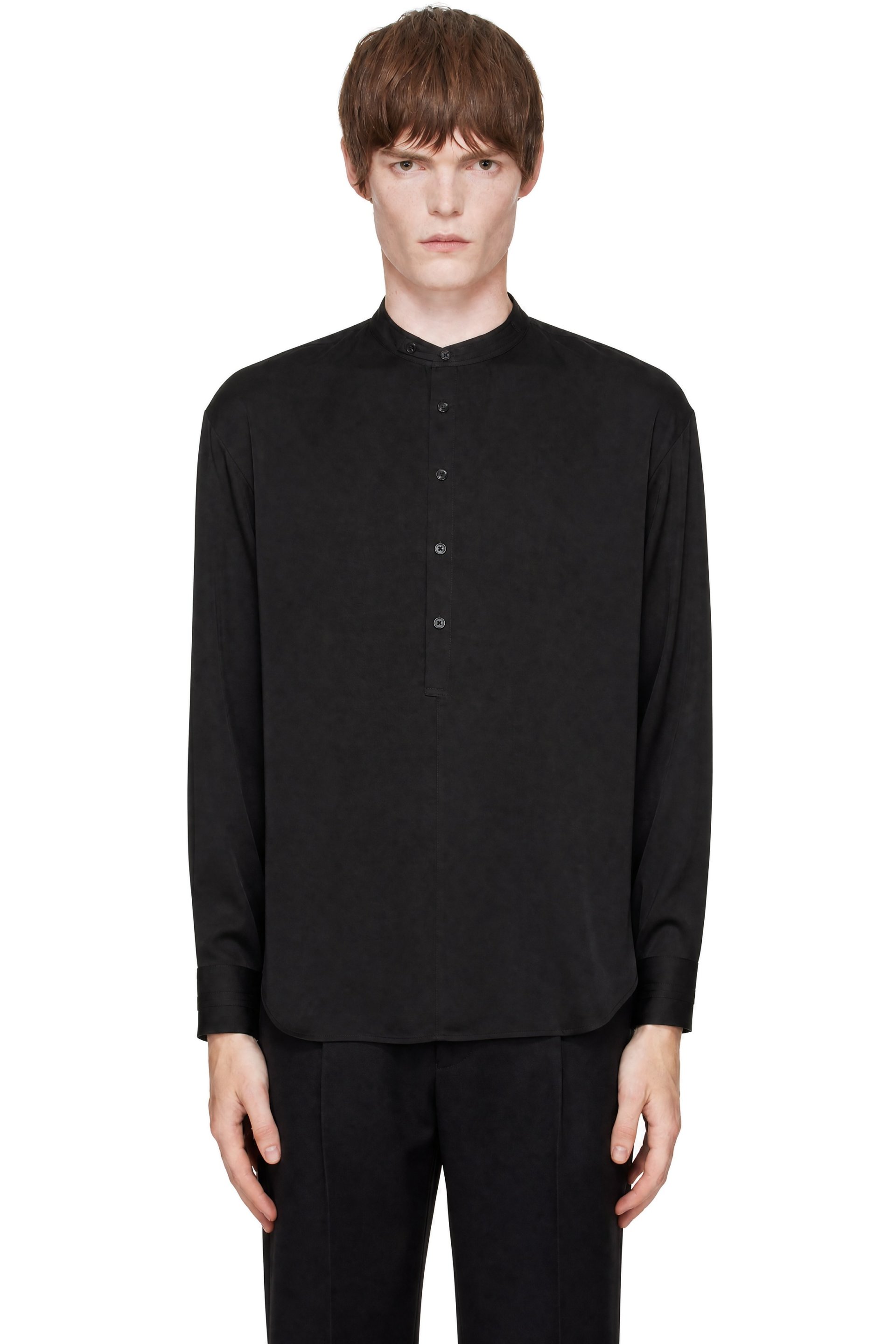 Entire Studios - Black Underlay Shirt