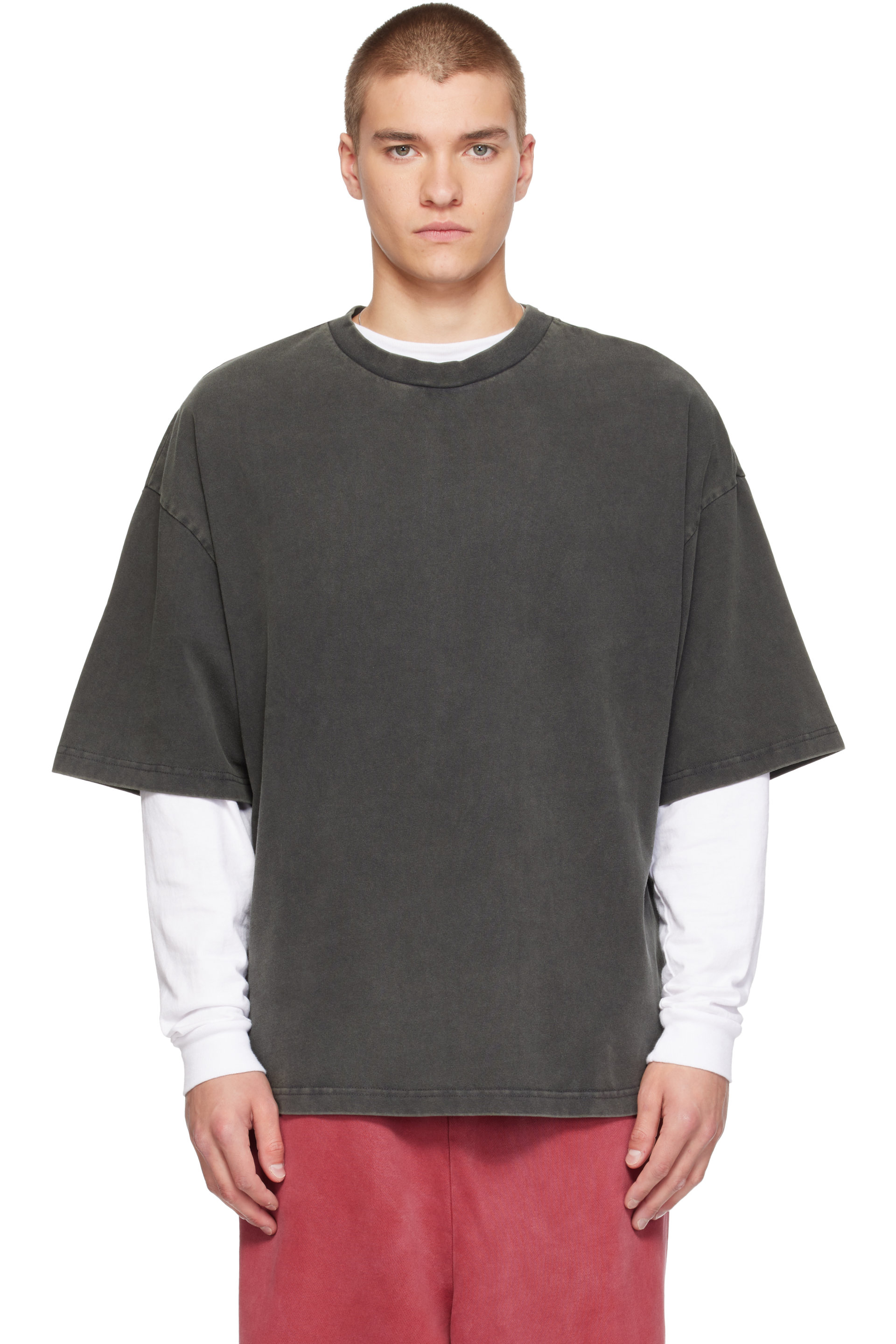 Entire Studios - Black Heavy Boxy T-shirt