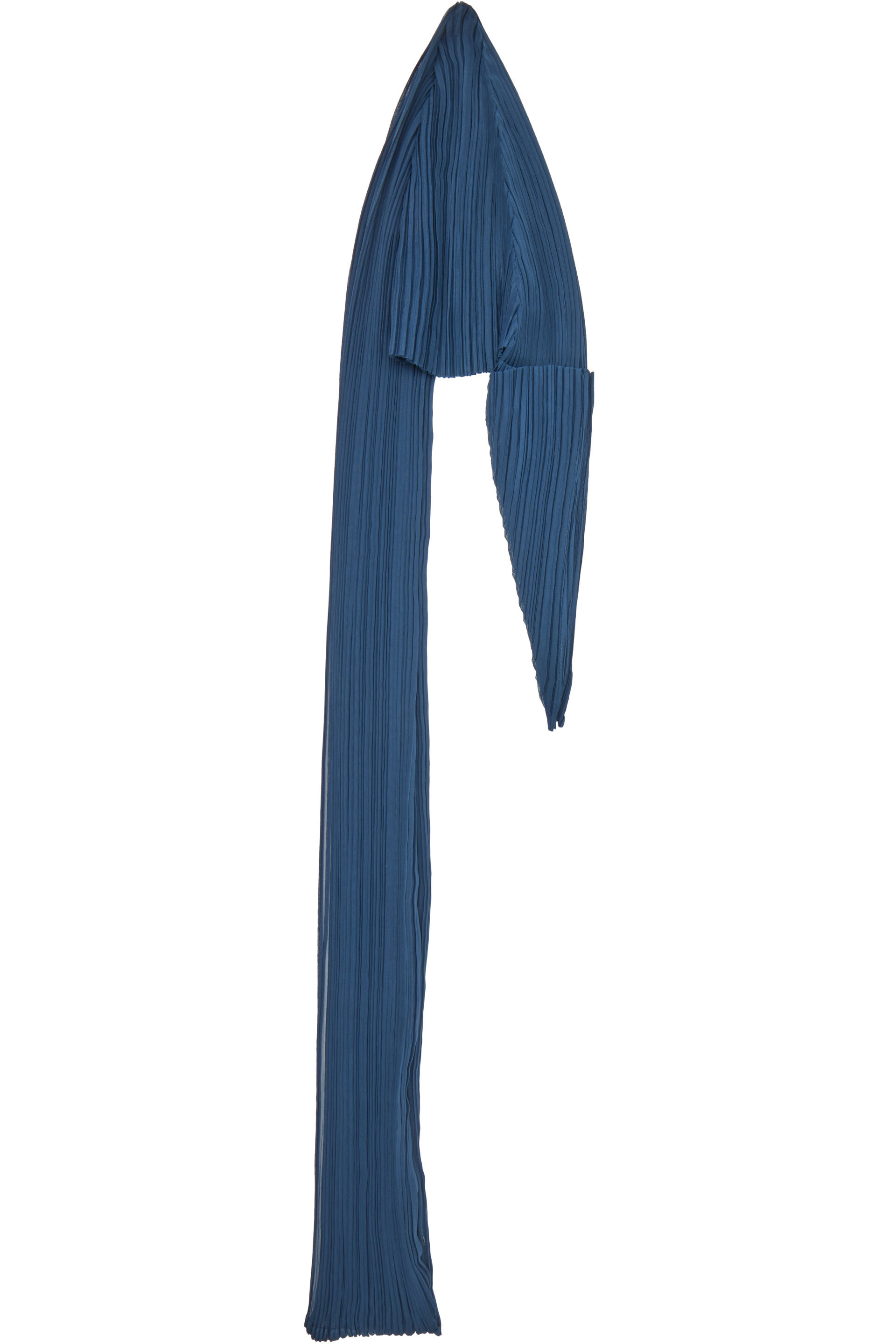 PLEATS PLEASE ISSEY MIYAKE - Navy Fold Hood Scarf