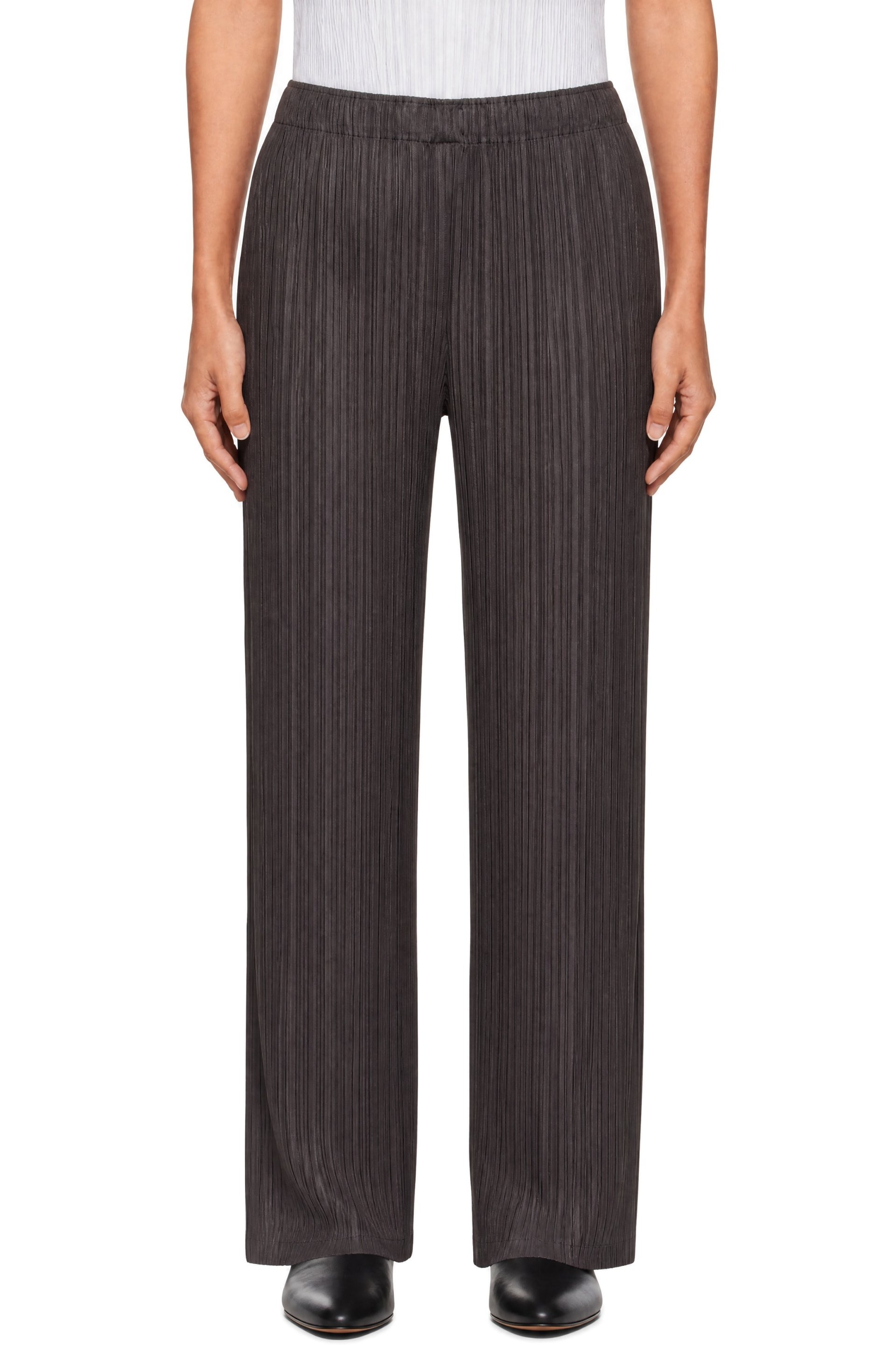 PLEATS PLEASE ISSEY MIYAKE - Gray Thicker Bottoms 2 Trousers
