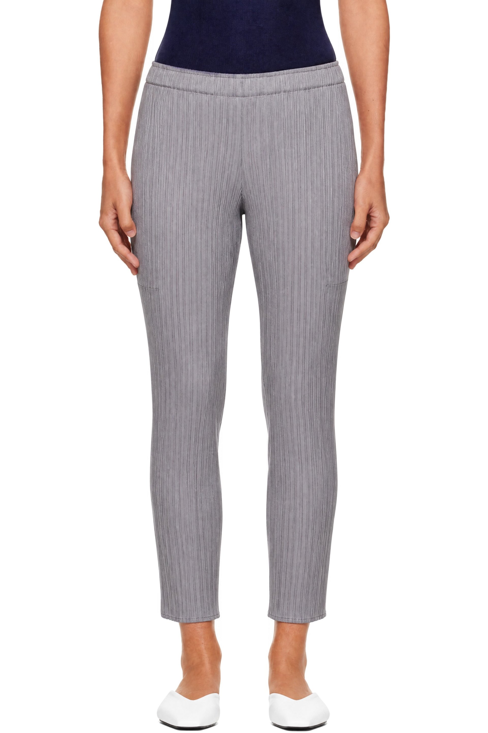 PLEATS PLEASE ISSEY MIYAKE - グレー Basics トラウザーズ