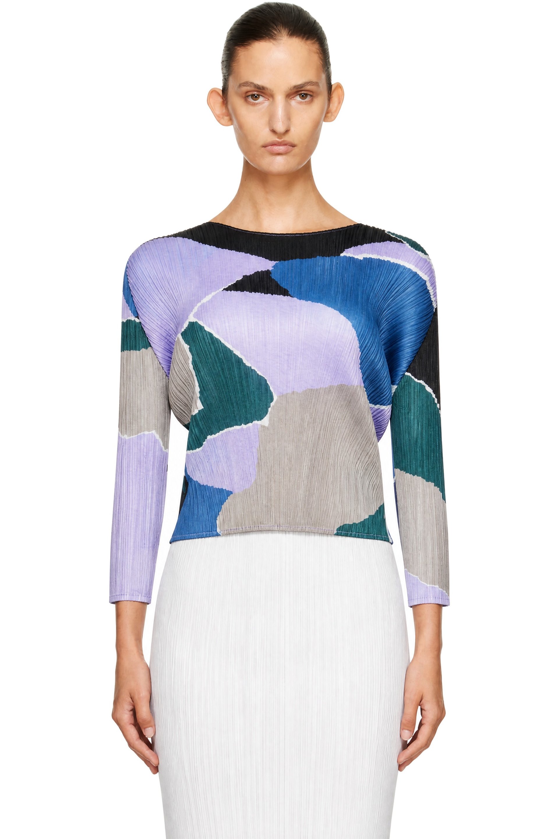 PLEATS PLEASE ISSEY MIYAKE - Multicolor 'Surpise!' Top