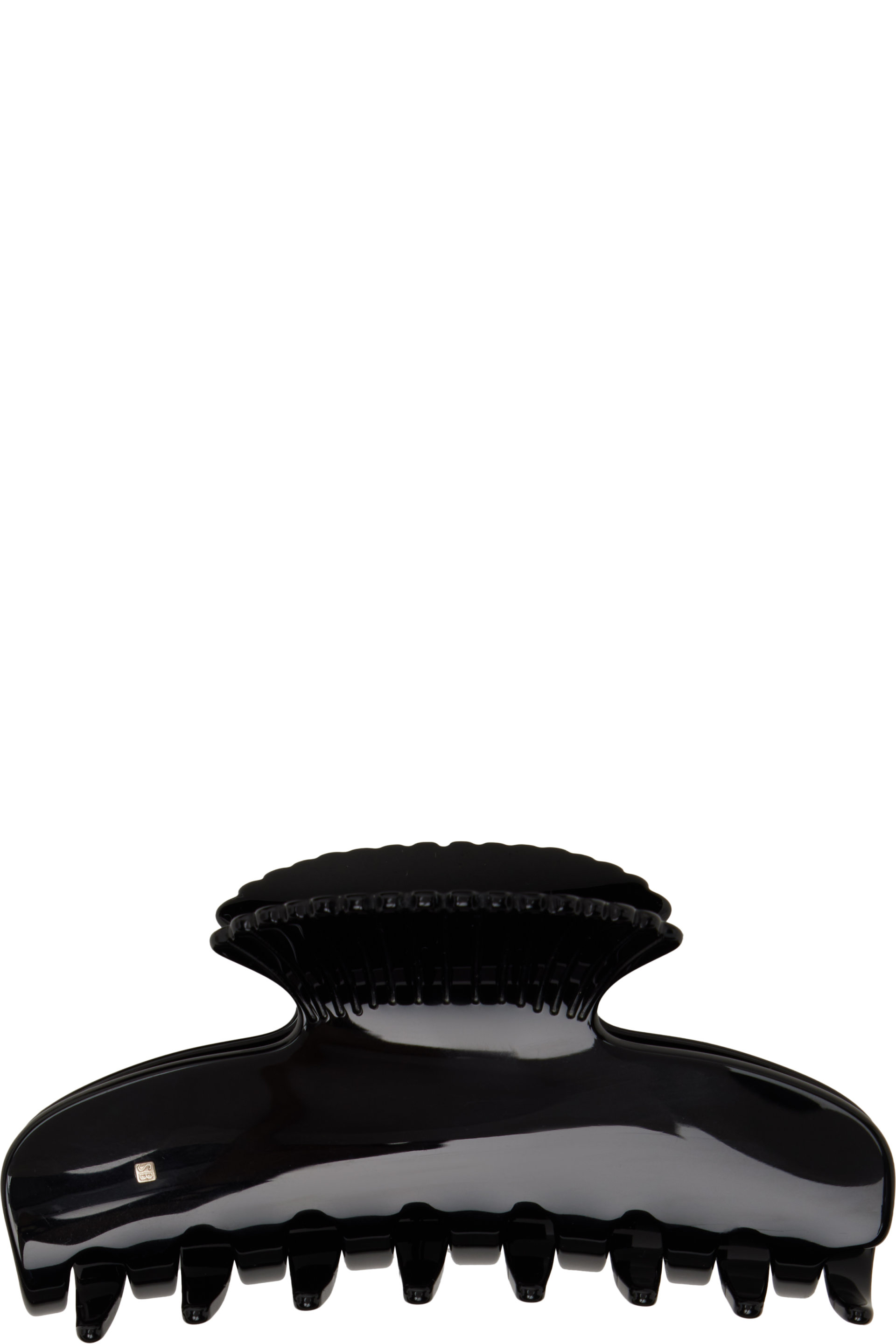 Sophie Buhai - Black Fan Shell Claw Clip