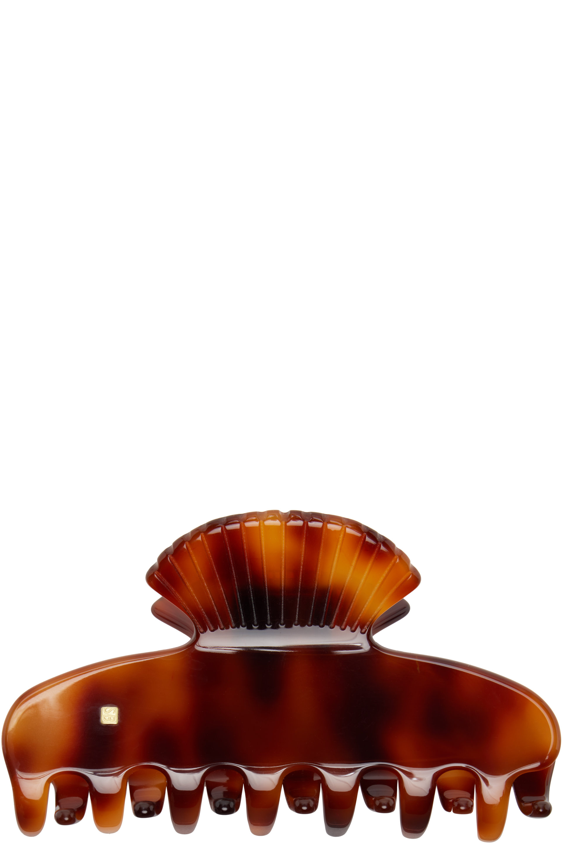 Sophie Buhai - Brown Small Fan Shell Claw Clip