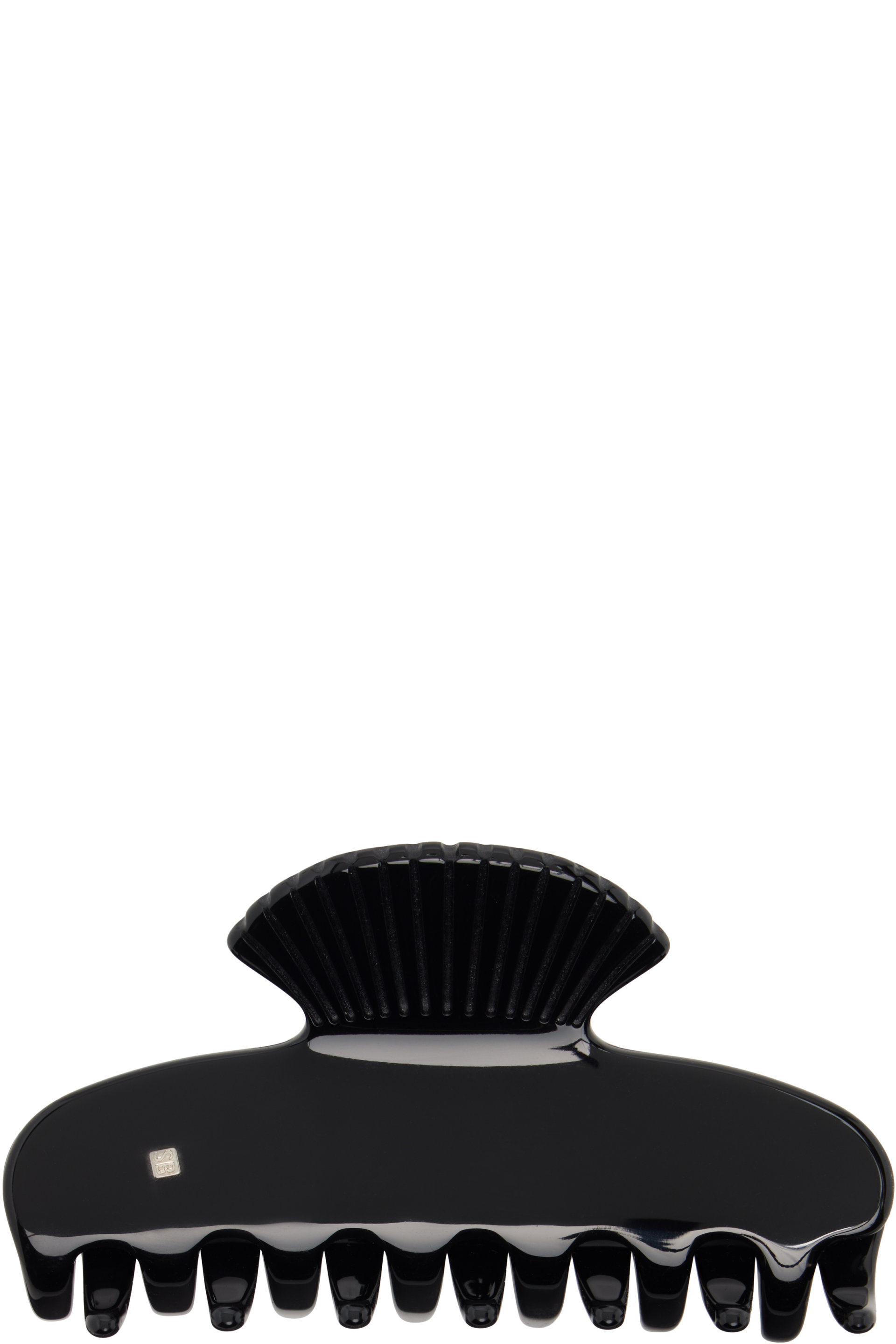 Sophie Buhai - Black Small Fan Shell Claw Clip