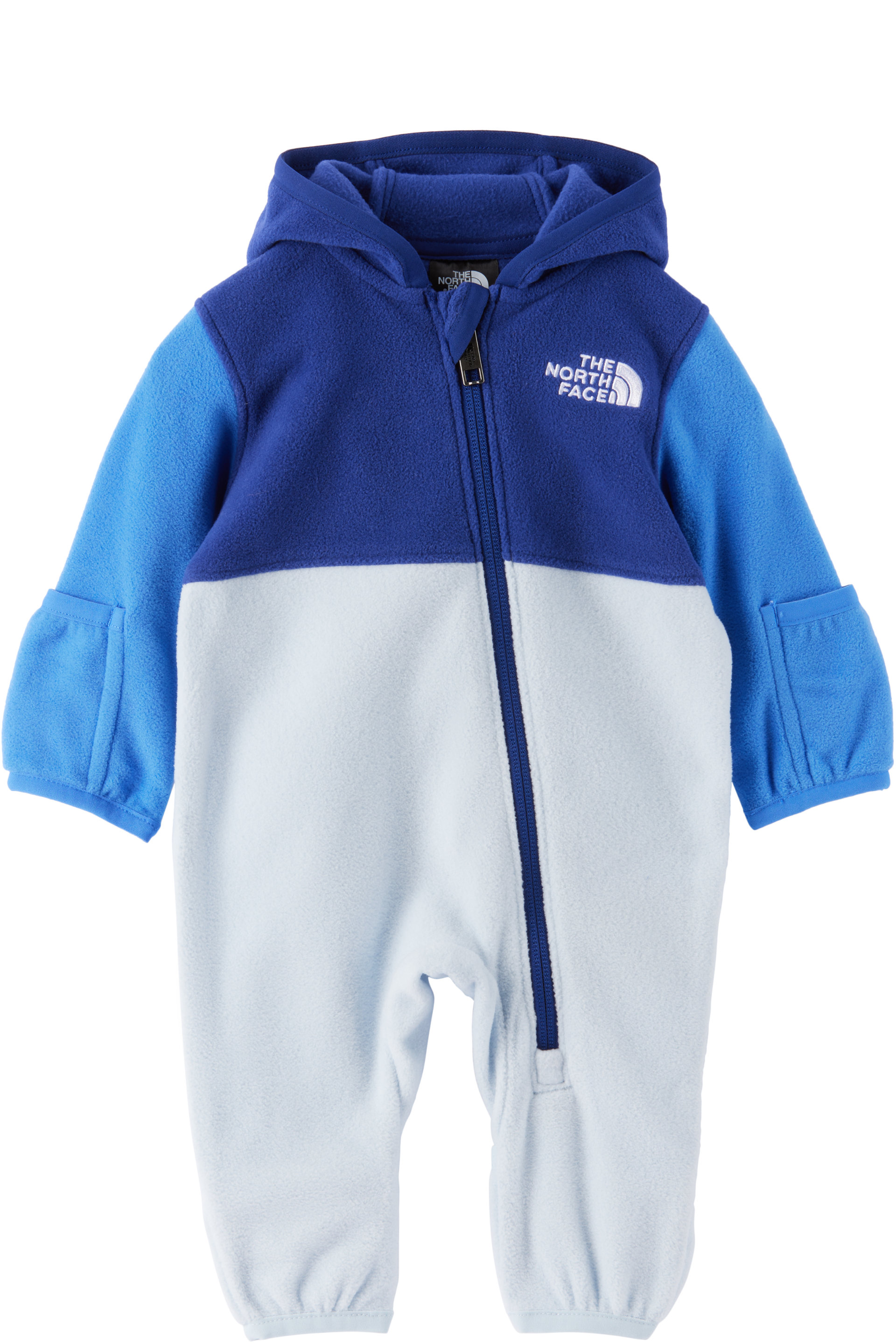 The North Face Kids - Bébé | Combinaison bleue en molleton Glacier