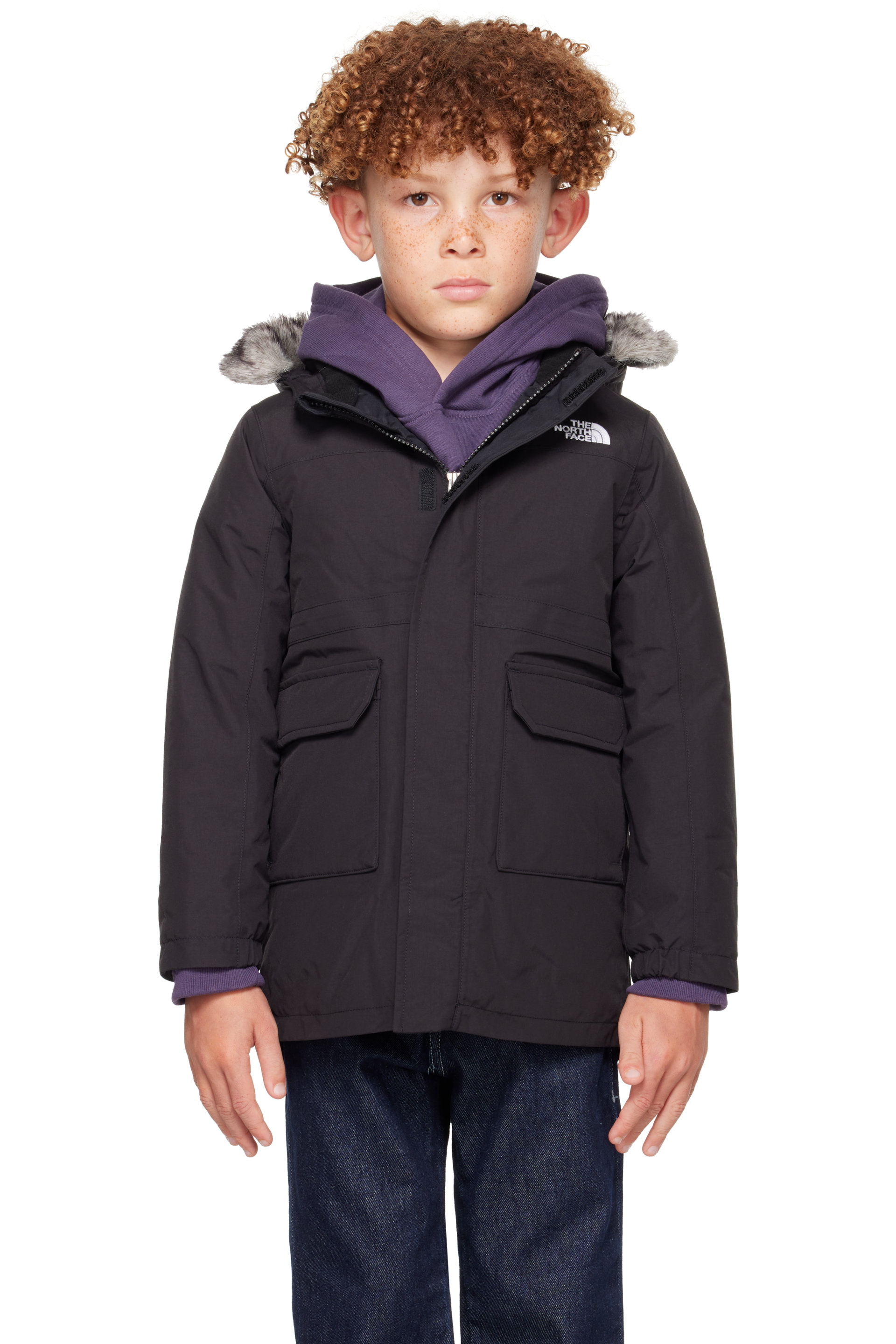 The North Face Kids - Little Kids Black Arctic Parka Jacket