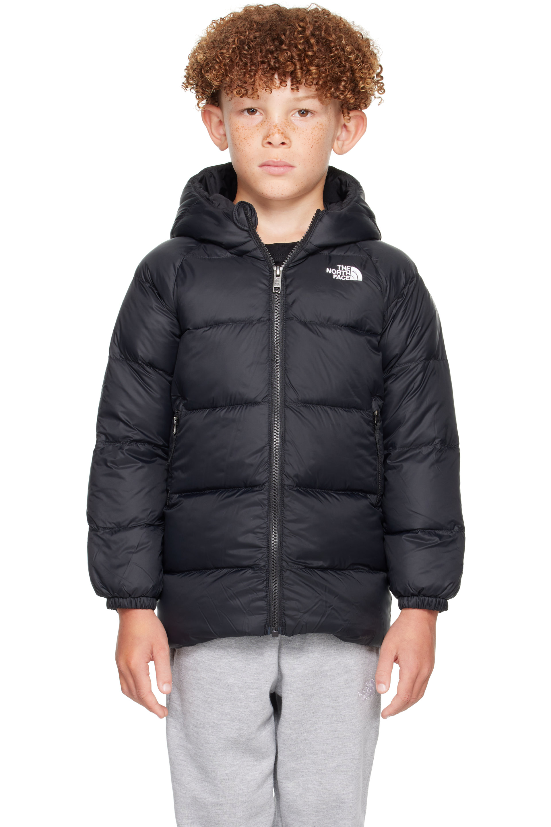 The North Face Kids - Big Kids Black Hydrenalite Hooded Down Jacket