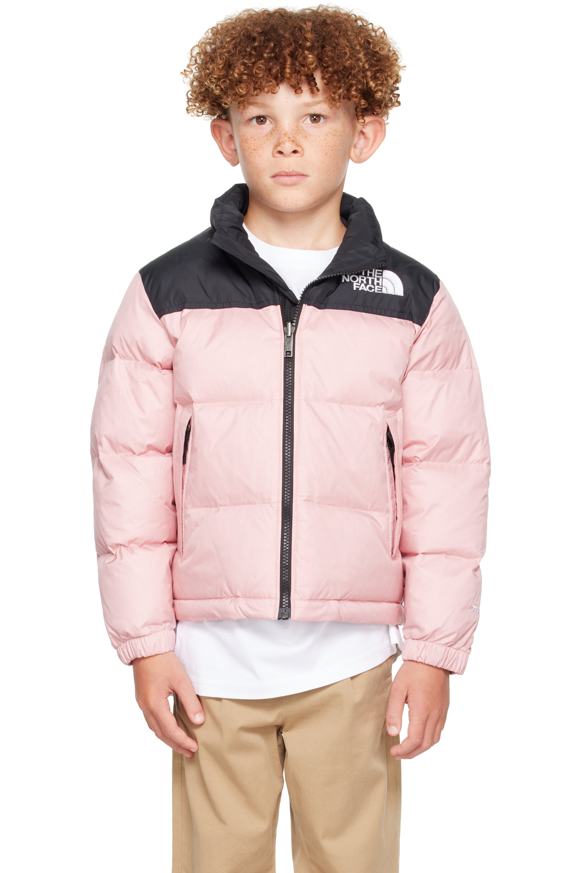 The North Face Kids - Big Kids Pink 1996 Retro Nuptse Down Jacket