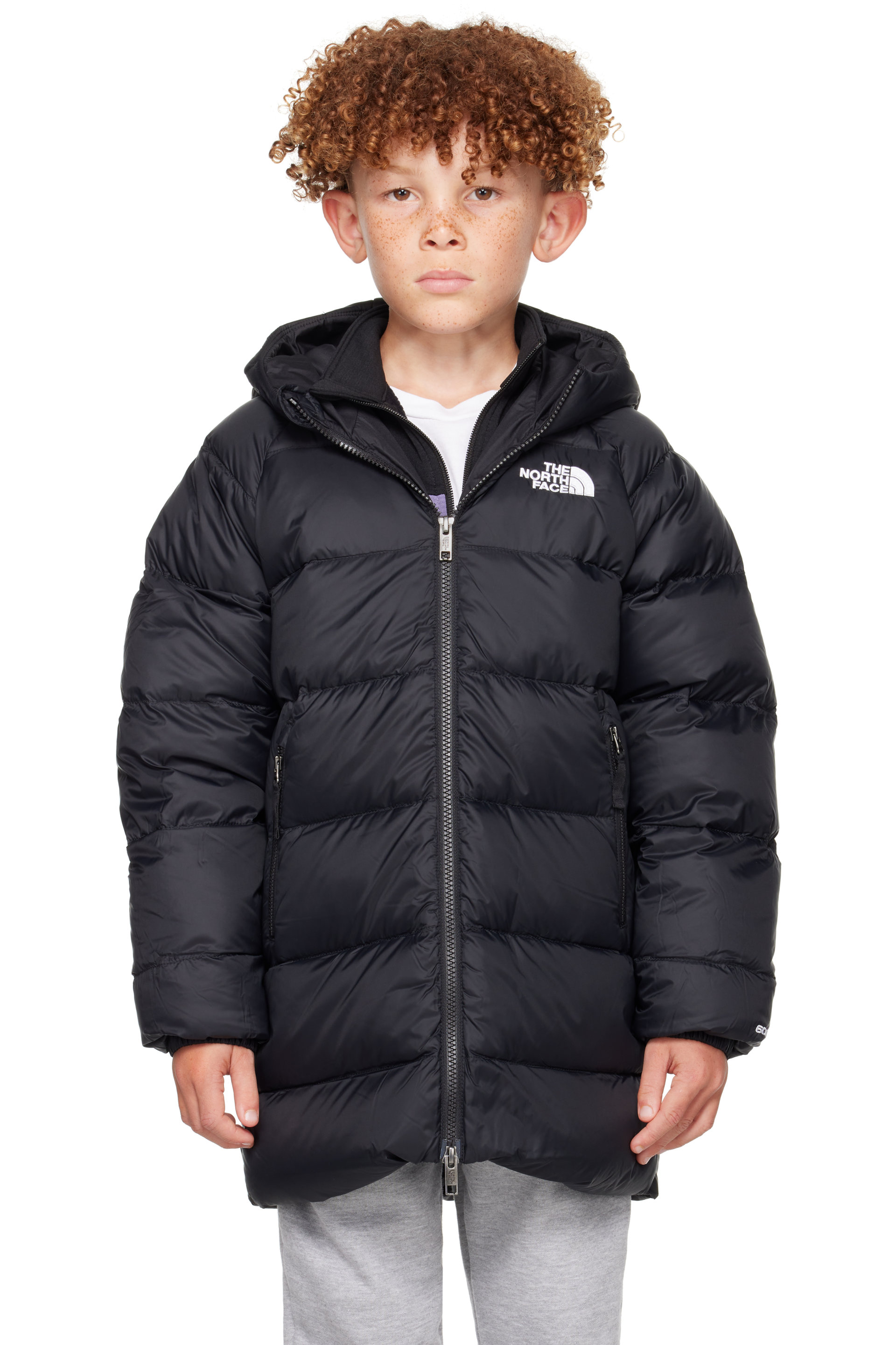 The North Face Kids - Big Kids Black Hydrenalite Hooded Parka Down Jacket