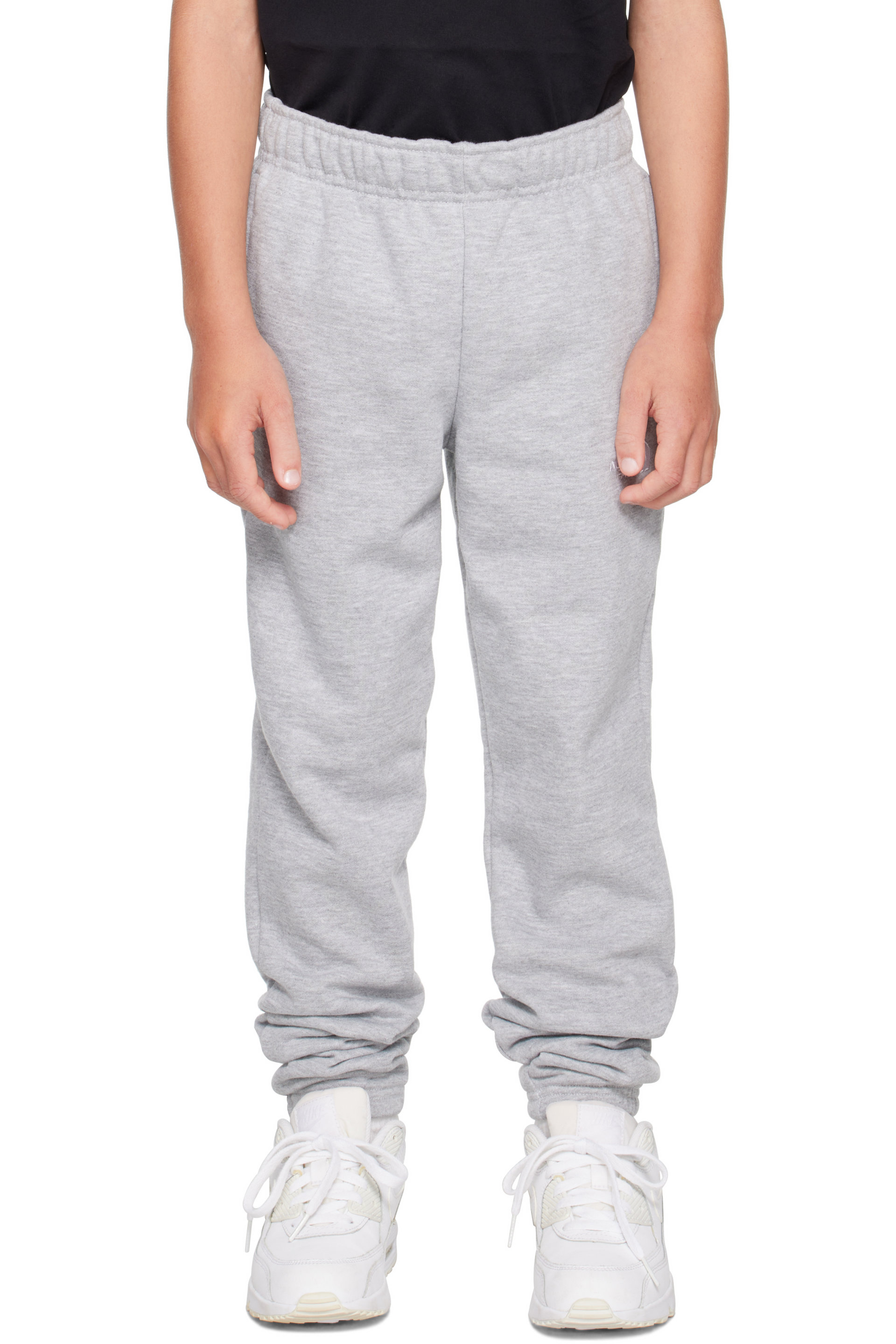 The North Face Kids - Big Kids Gray Evolution Simple Dome Sweatpants