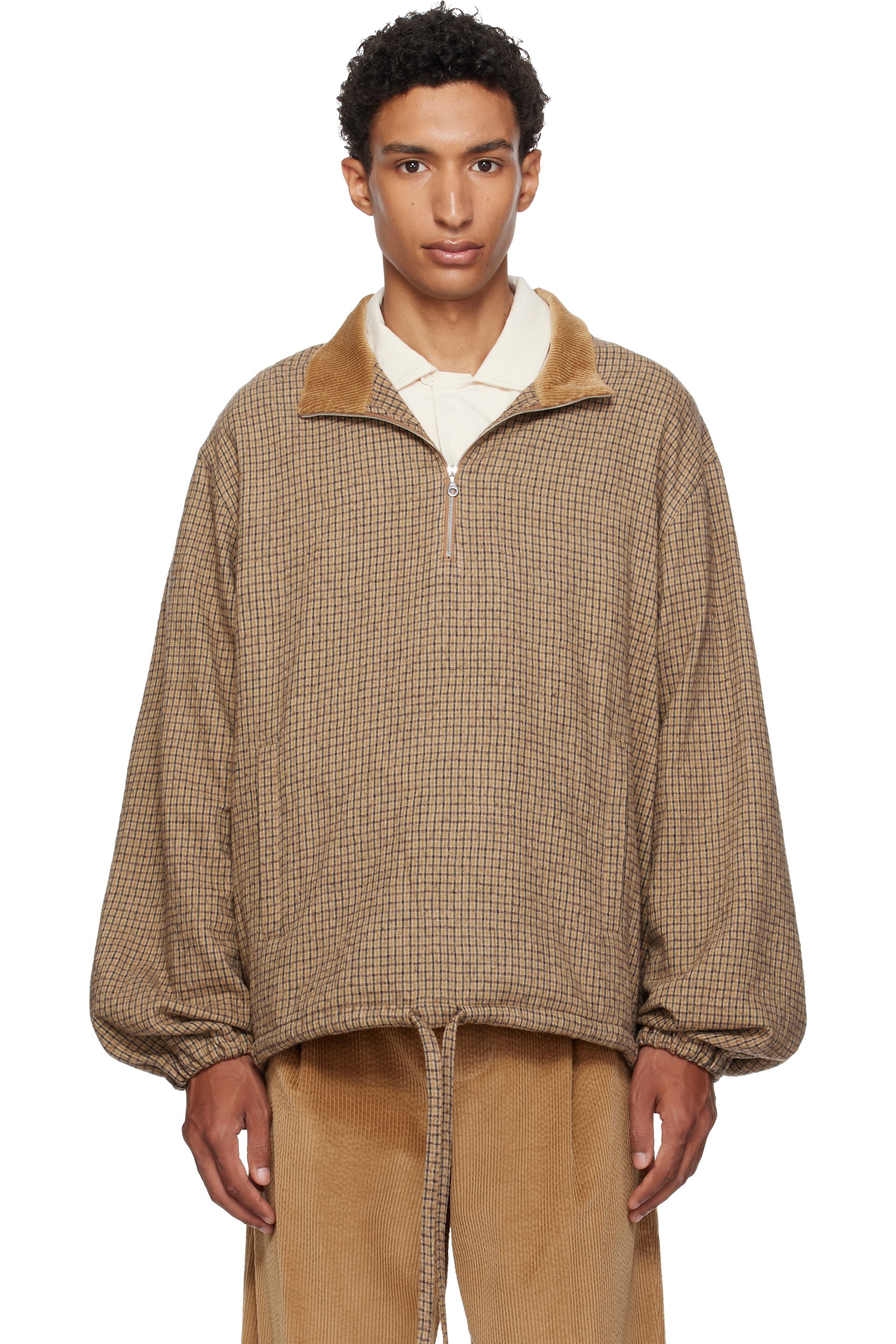 Cawley - Brown Miles Pullover Sweater