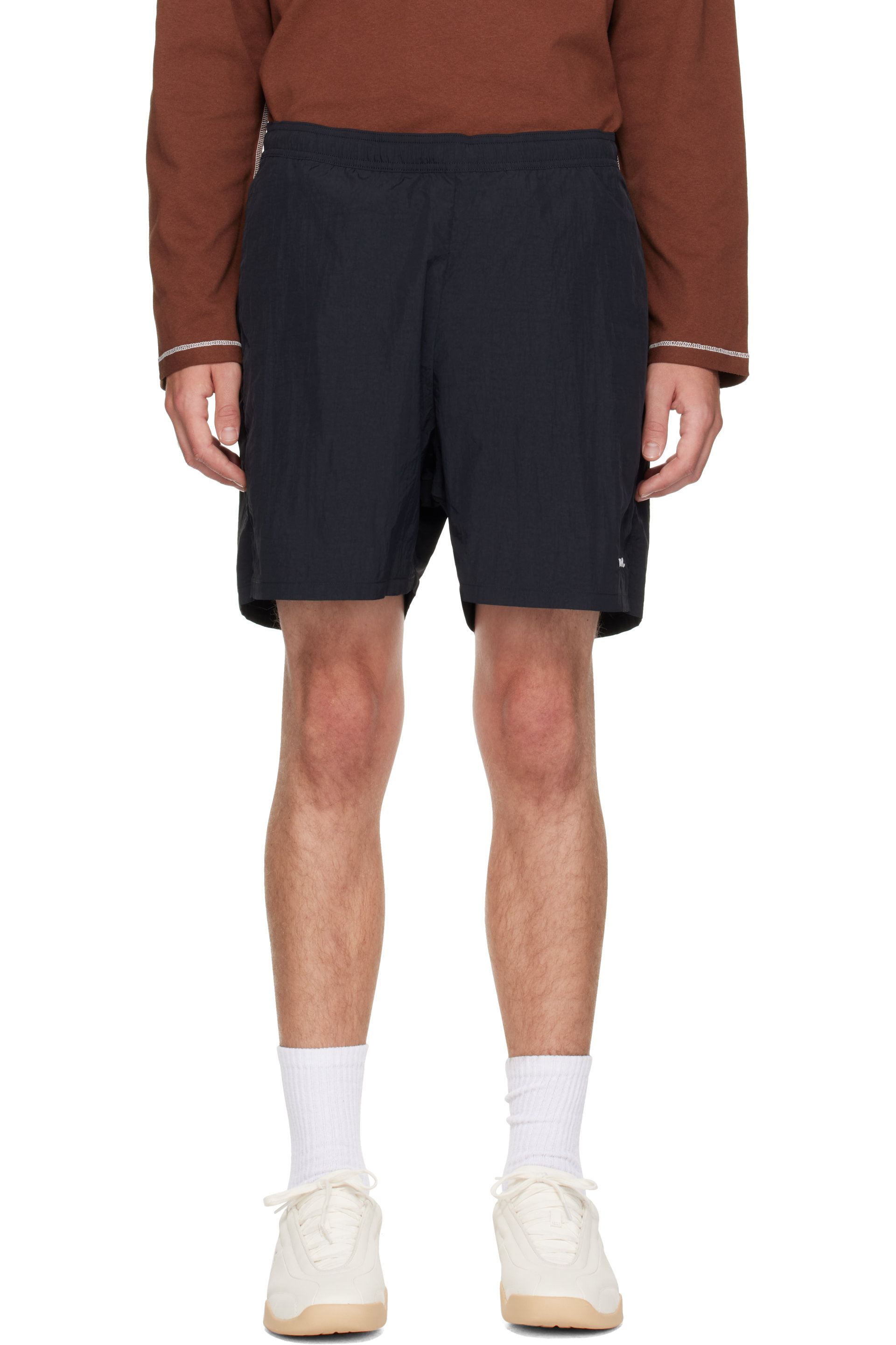 Palmes - Black Logo Tennis Shorts