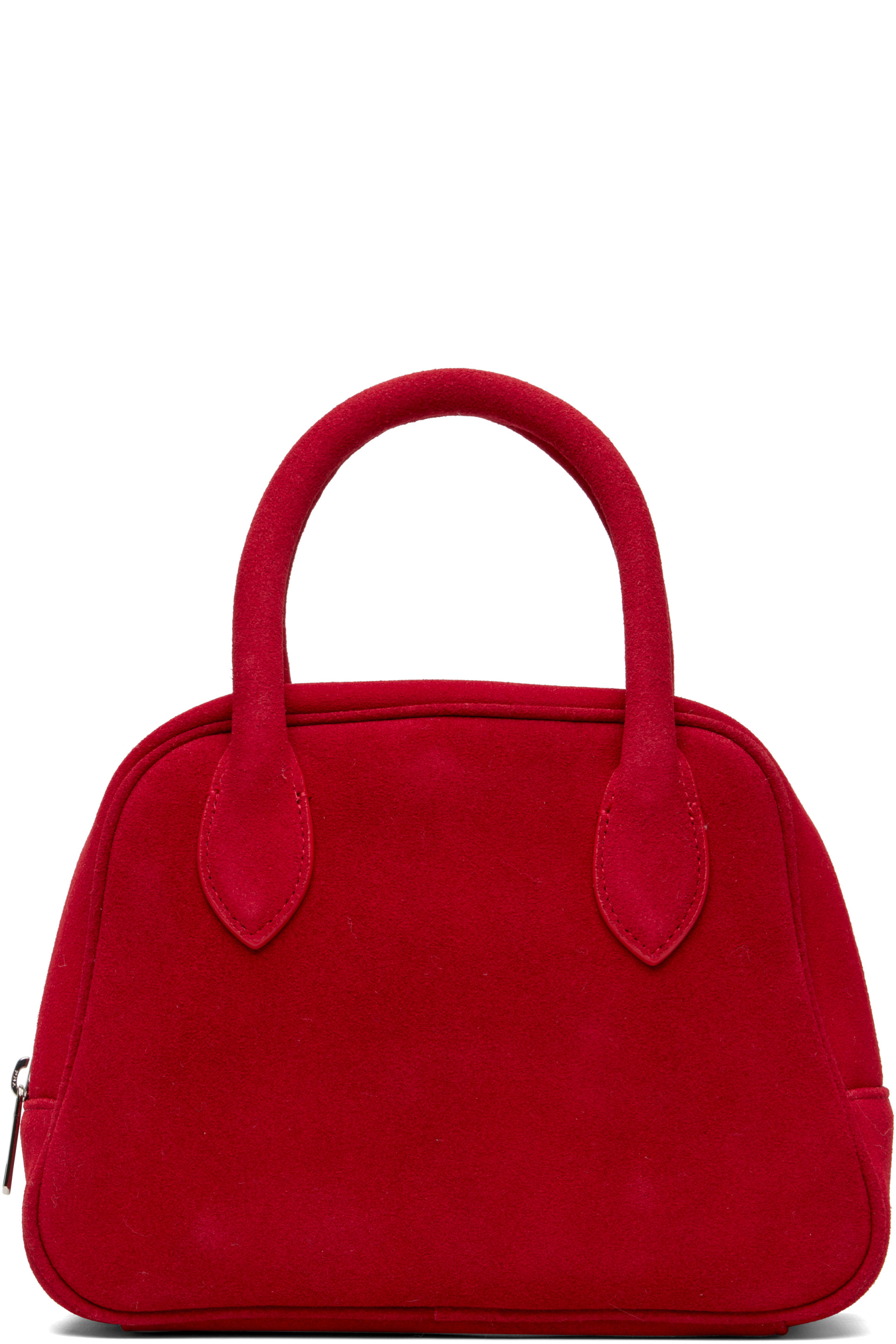 Dunst - Red Suede Boston Bag