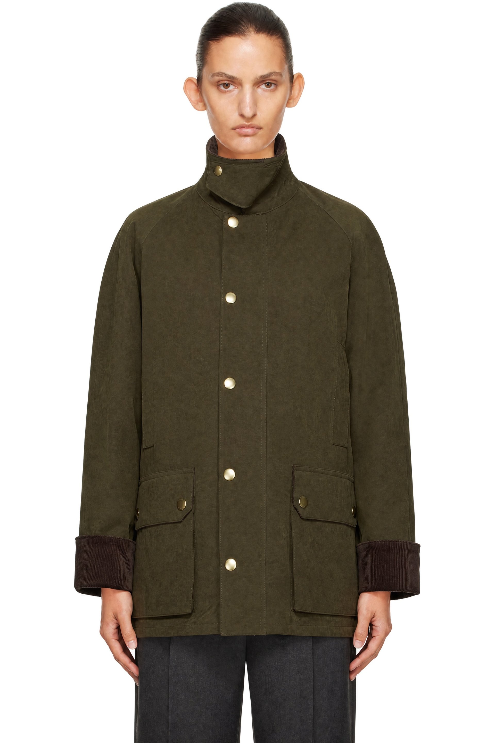 Dunst - Khaki Waxed Cotton Hunting Jacket