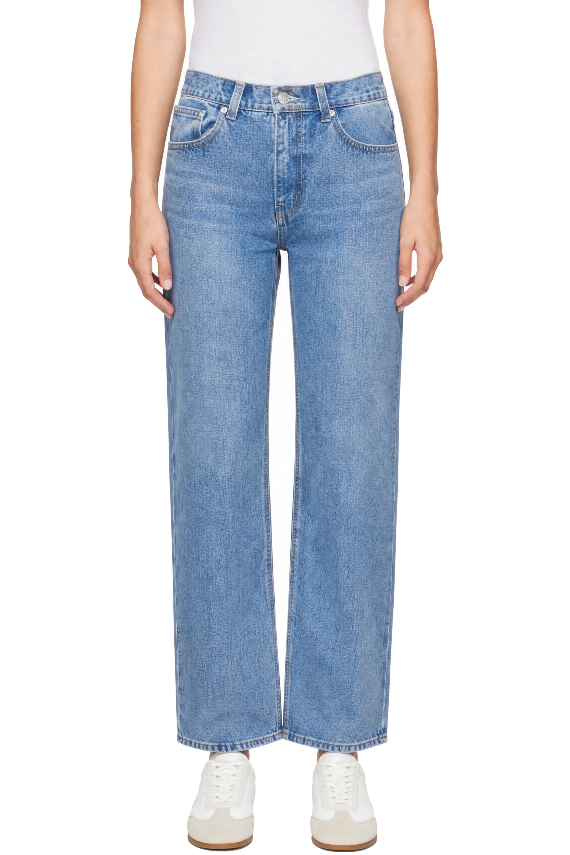 Dunst - Blue Slick Cigarette Jeans