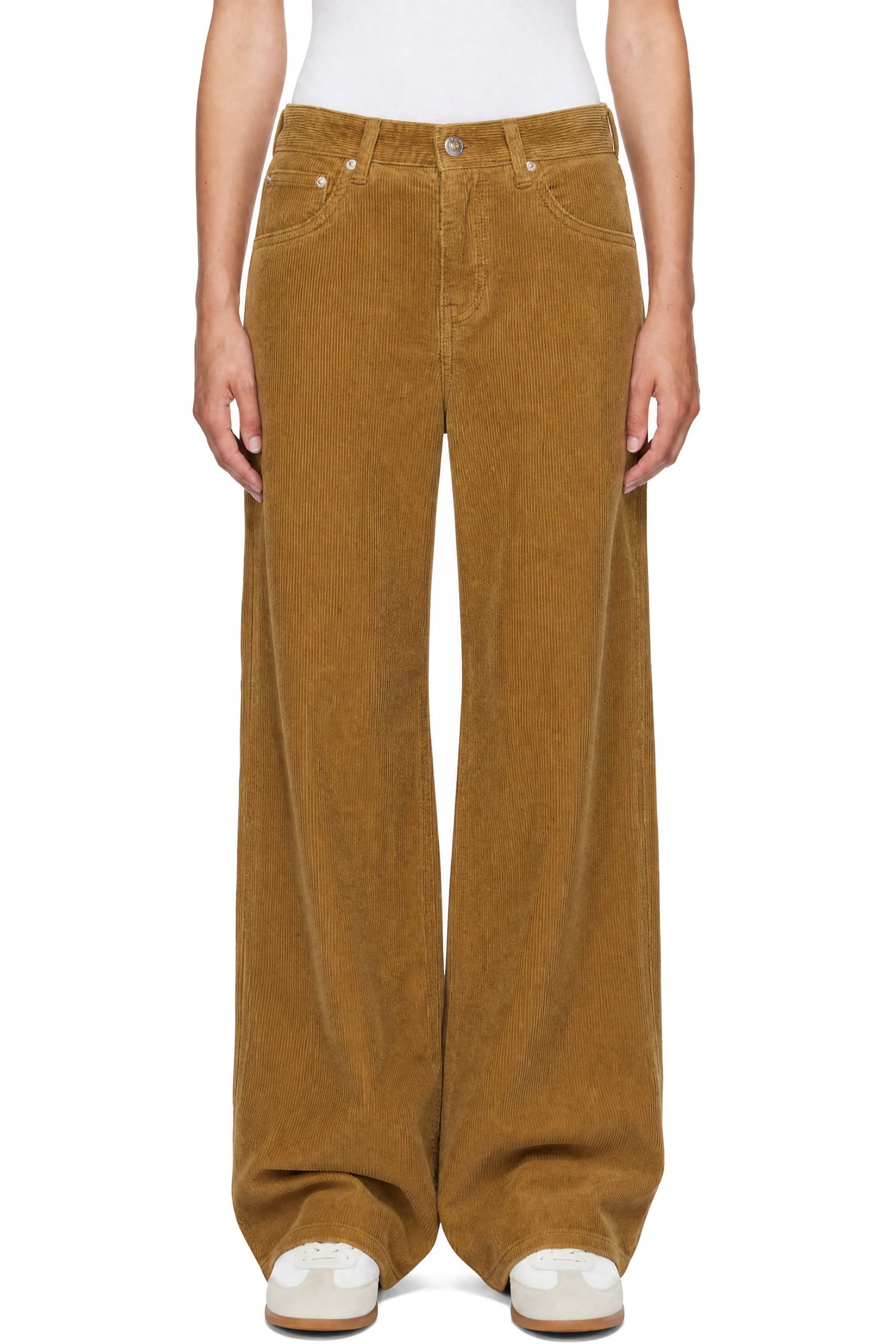 Dunst - Khaki 90s Wide Corduroy Jeans