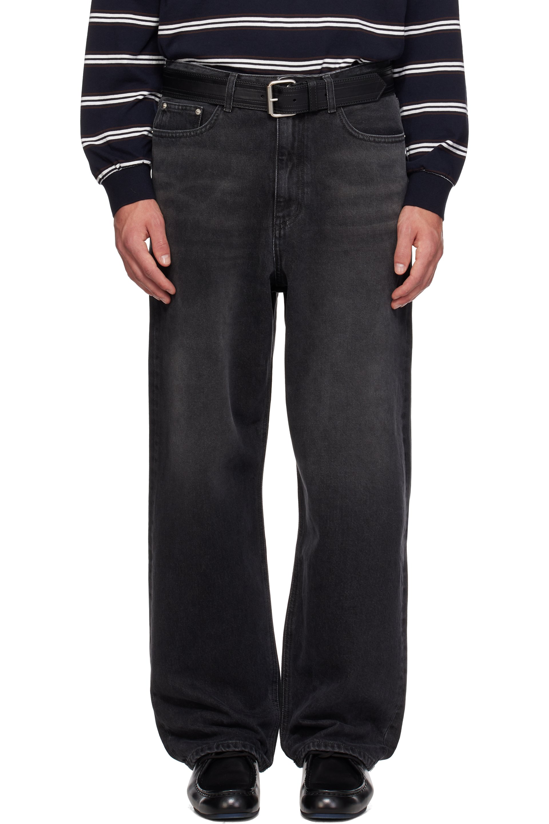 Dunst - Black Straight Regular Jeans