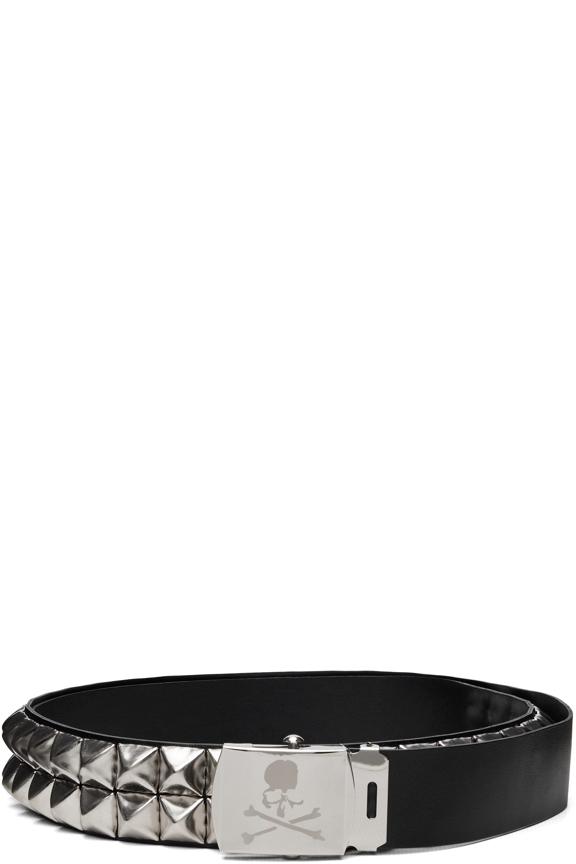 MASTERMIND WORLD - Black Double-Stud Belt