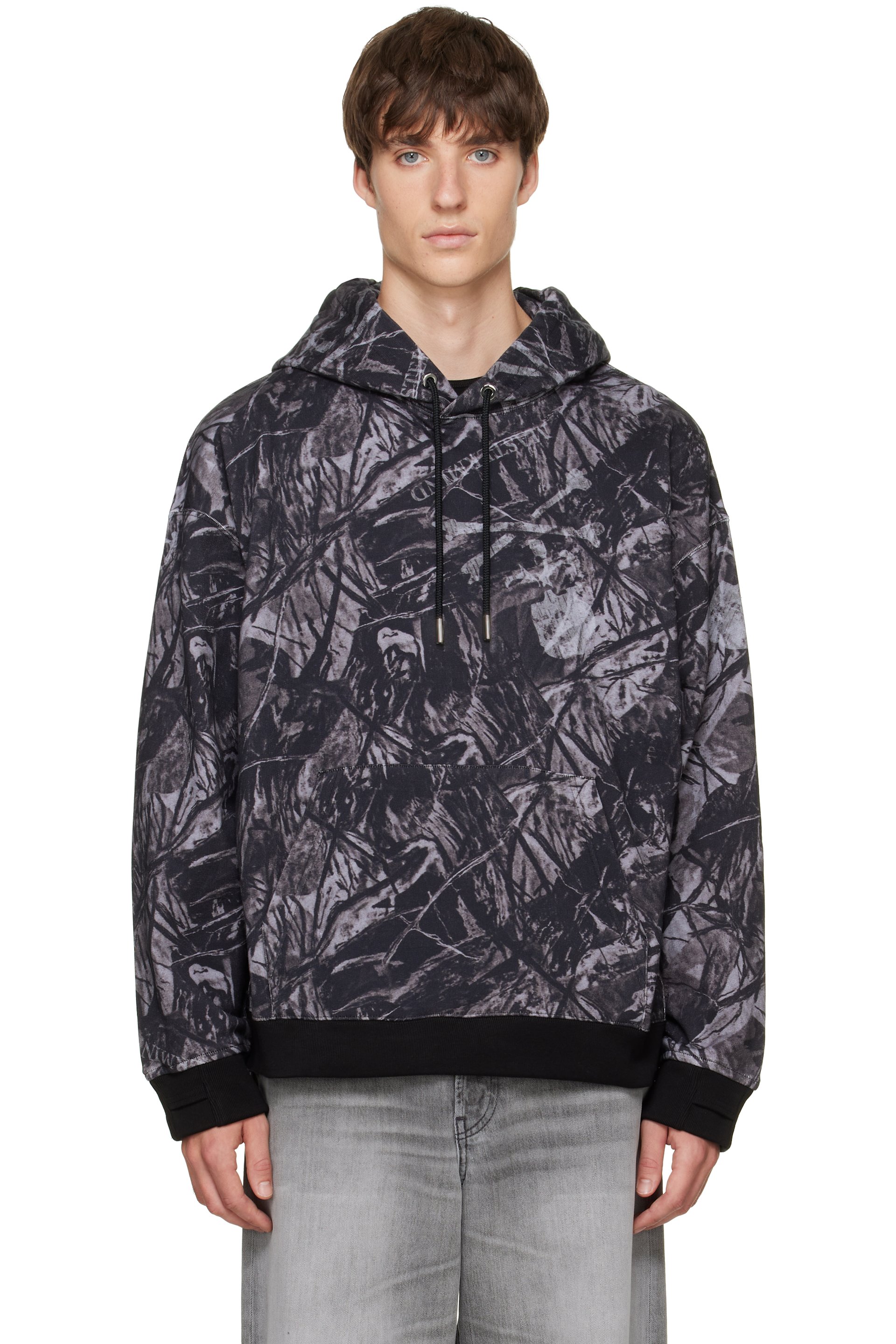 MASTERMIND WORLD - Gray OG Forest Camo Hoodie