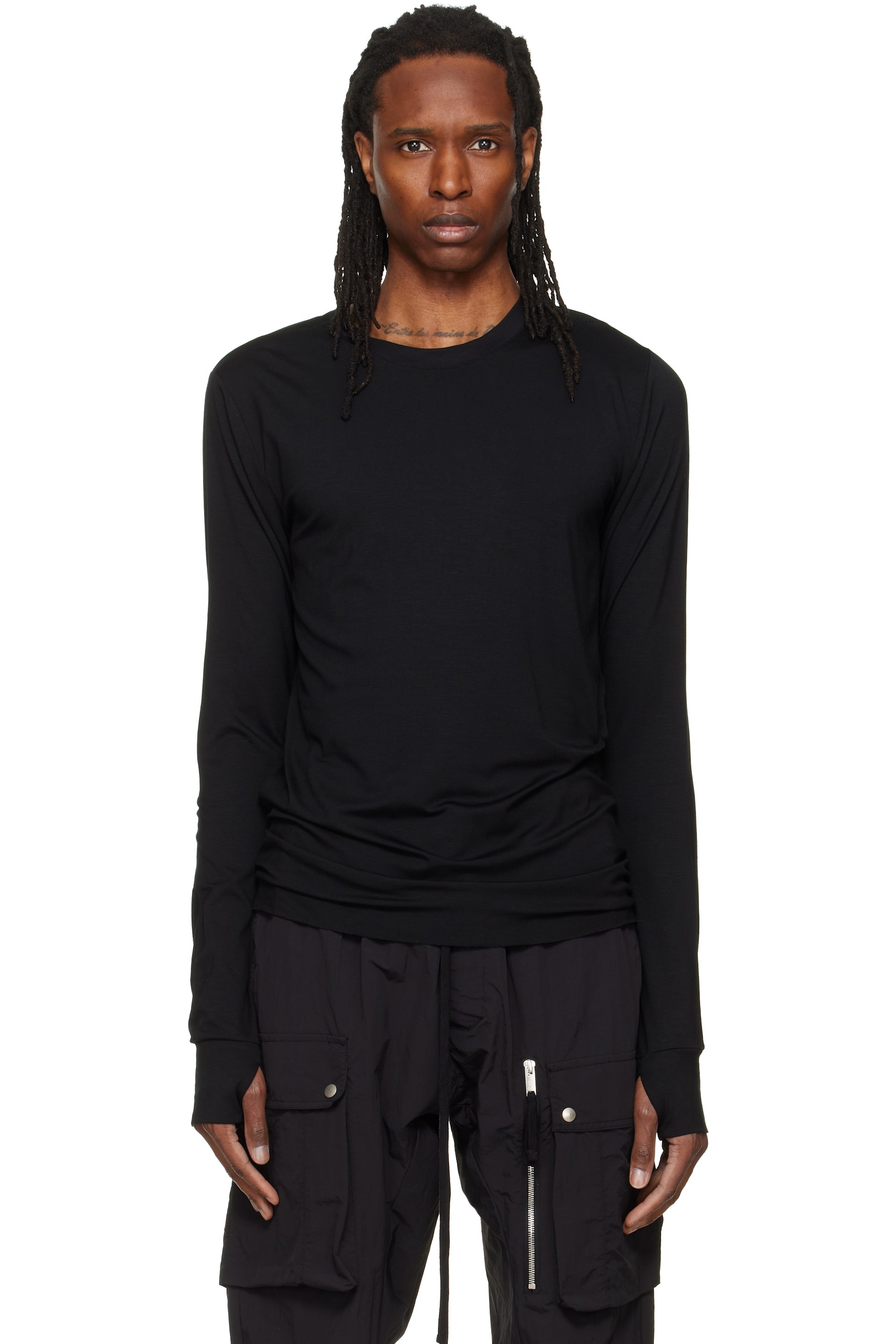thom/krom - Black TS 970 T-shirt