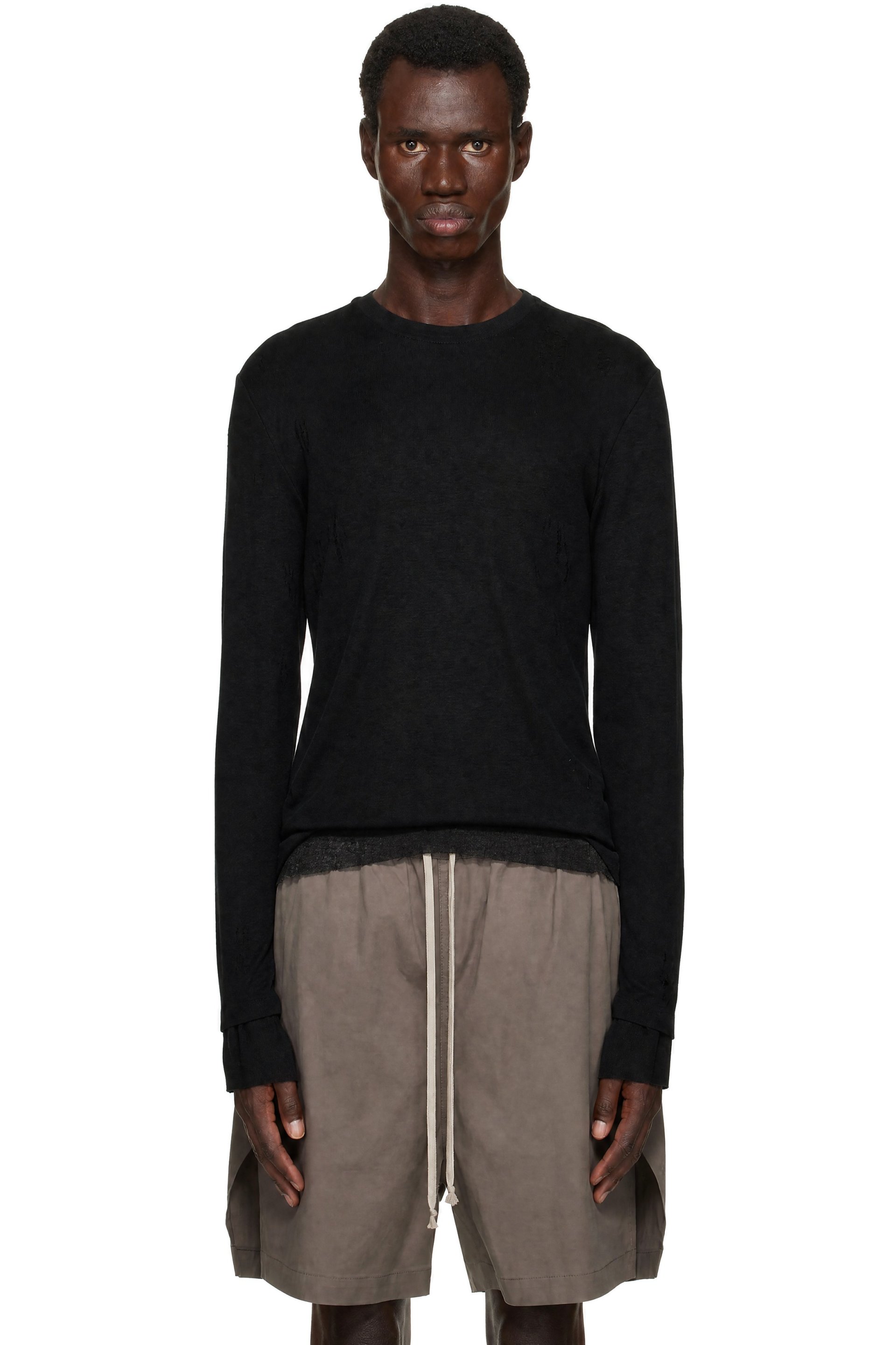 thom/krom - Black 'M TS 969' T-shirt