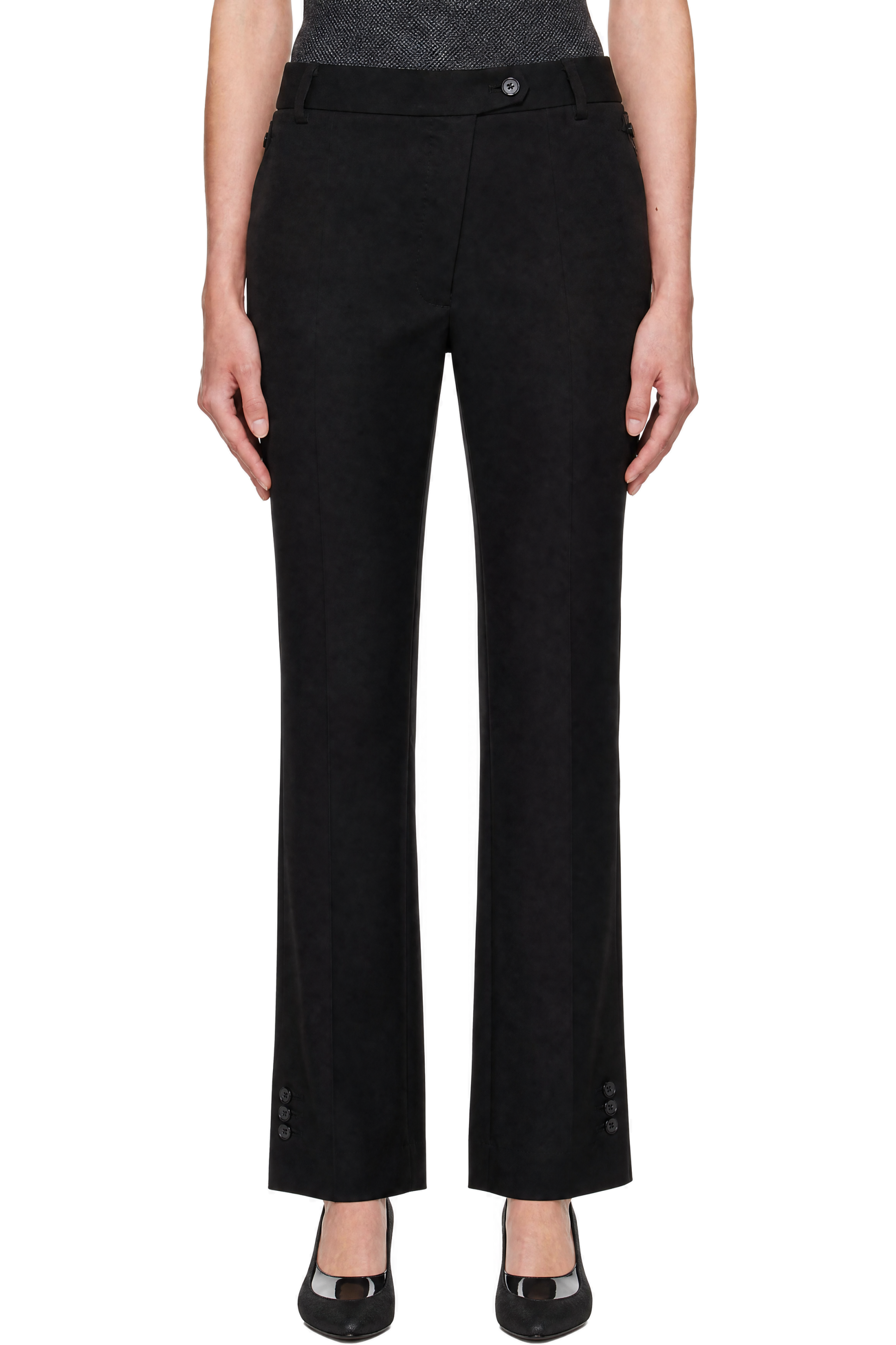 Kiko Kostadinov - Black Egret Tailored Trousers