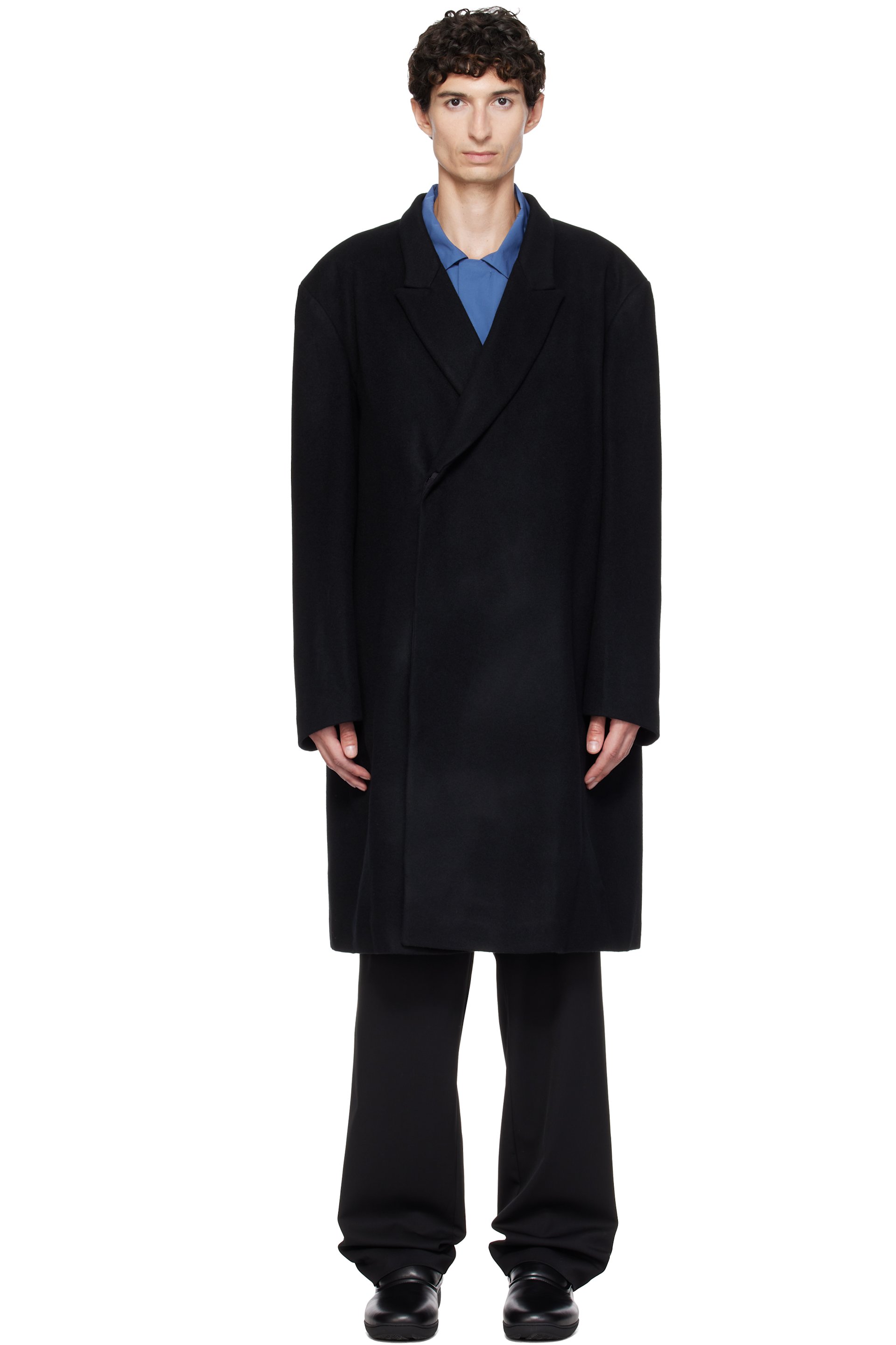 Kiko Kostadinov - Black Epelde Coat