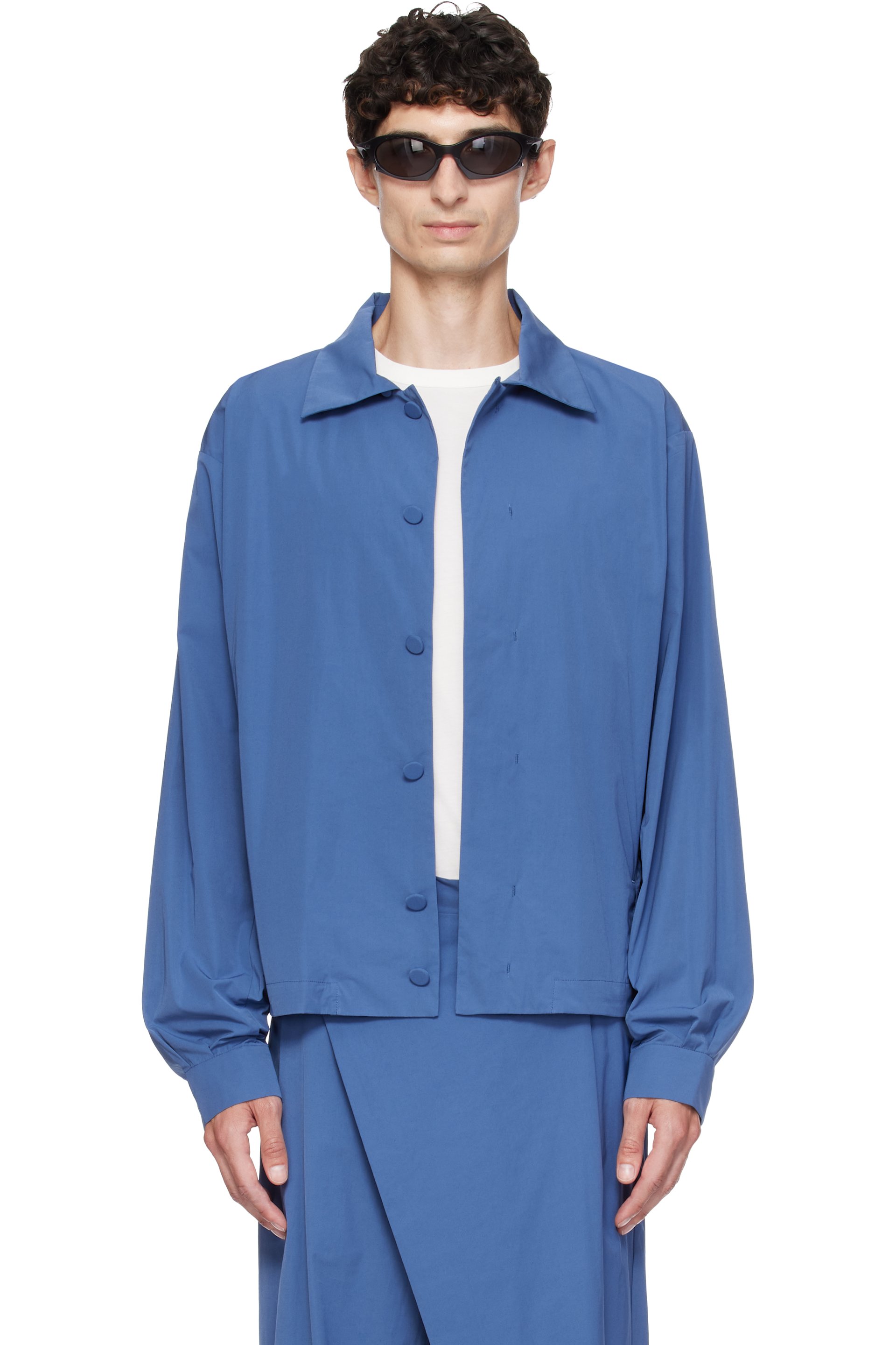 Kiko Kostadinov - Blue Kippel Light Jacket