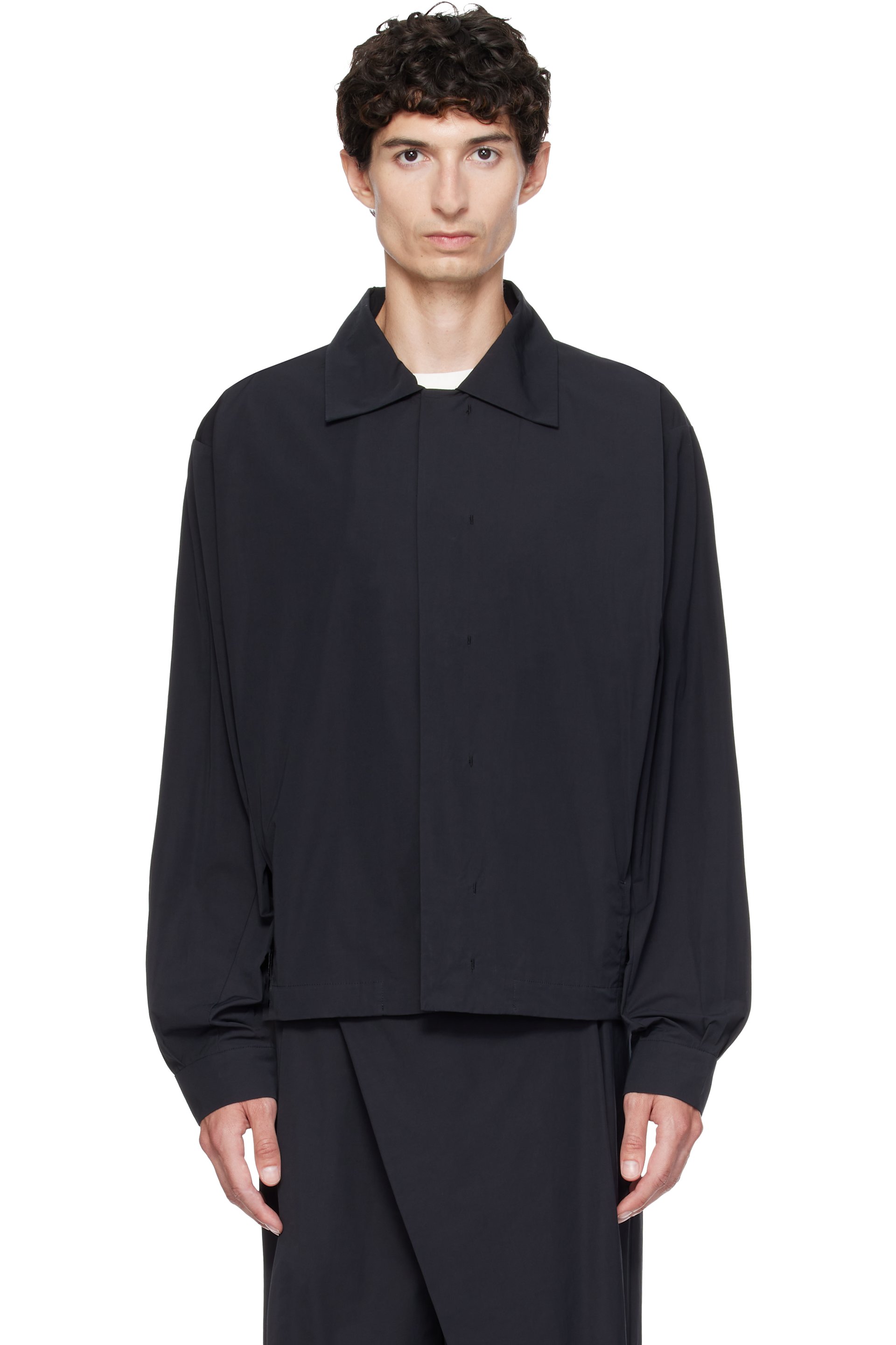 Kiko Kostadinov - Black Kippel Light Jacket