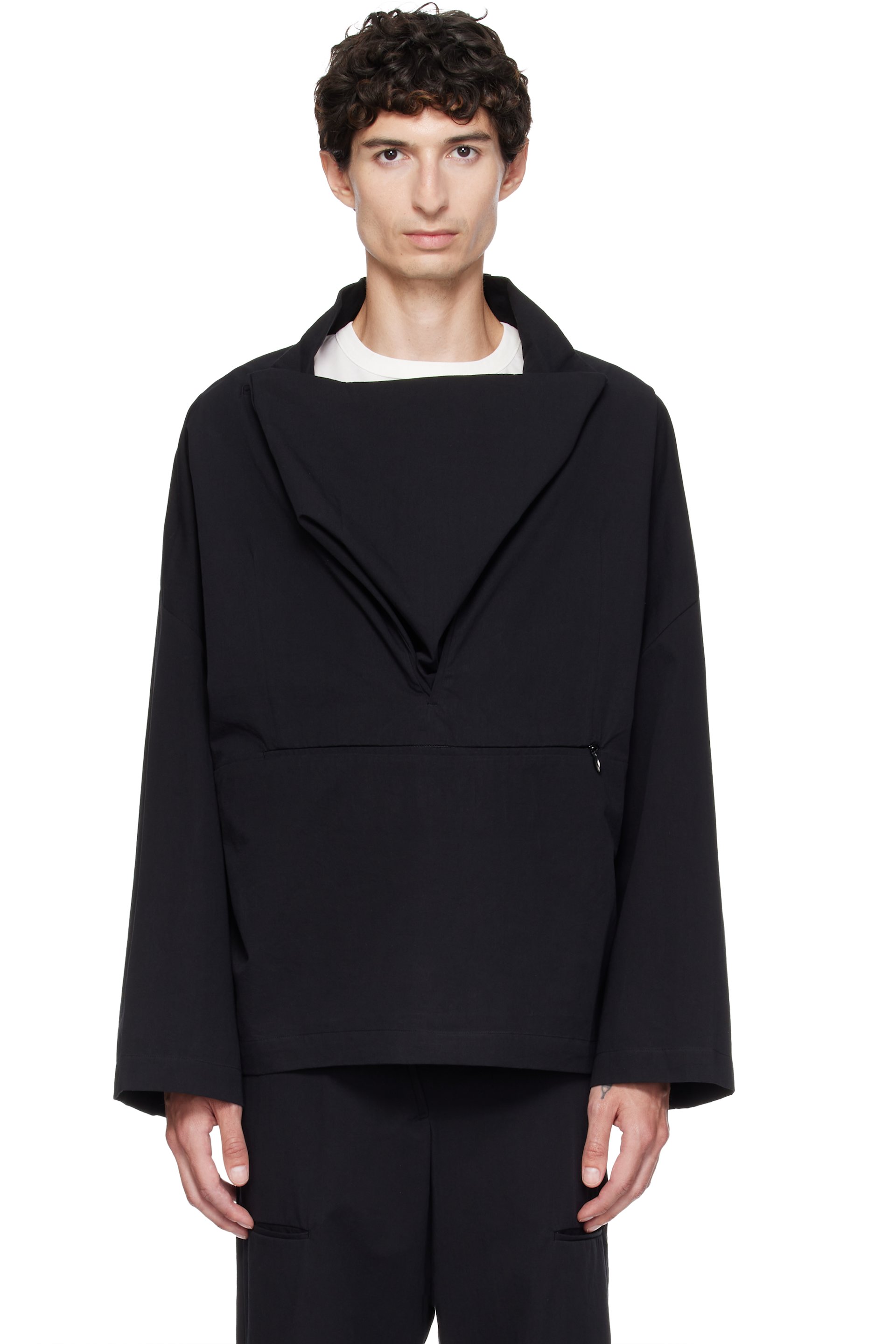 Kiko Kostadinov - Black Graatsma Smock Jacket