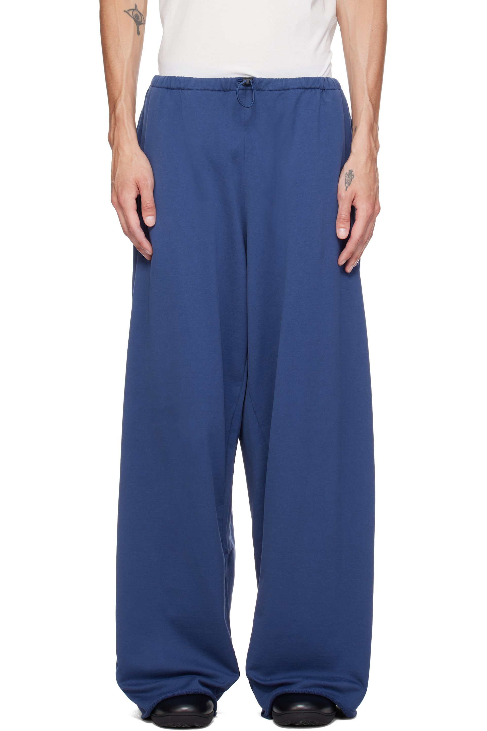 Kiko Kostadinov - Blue Veleka Wide Trousers