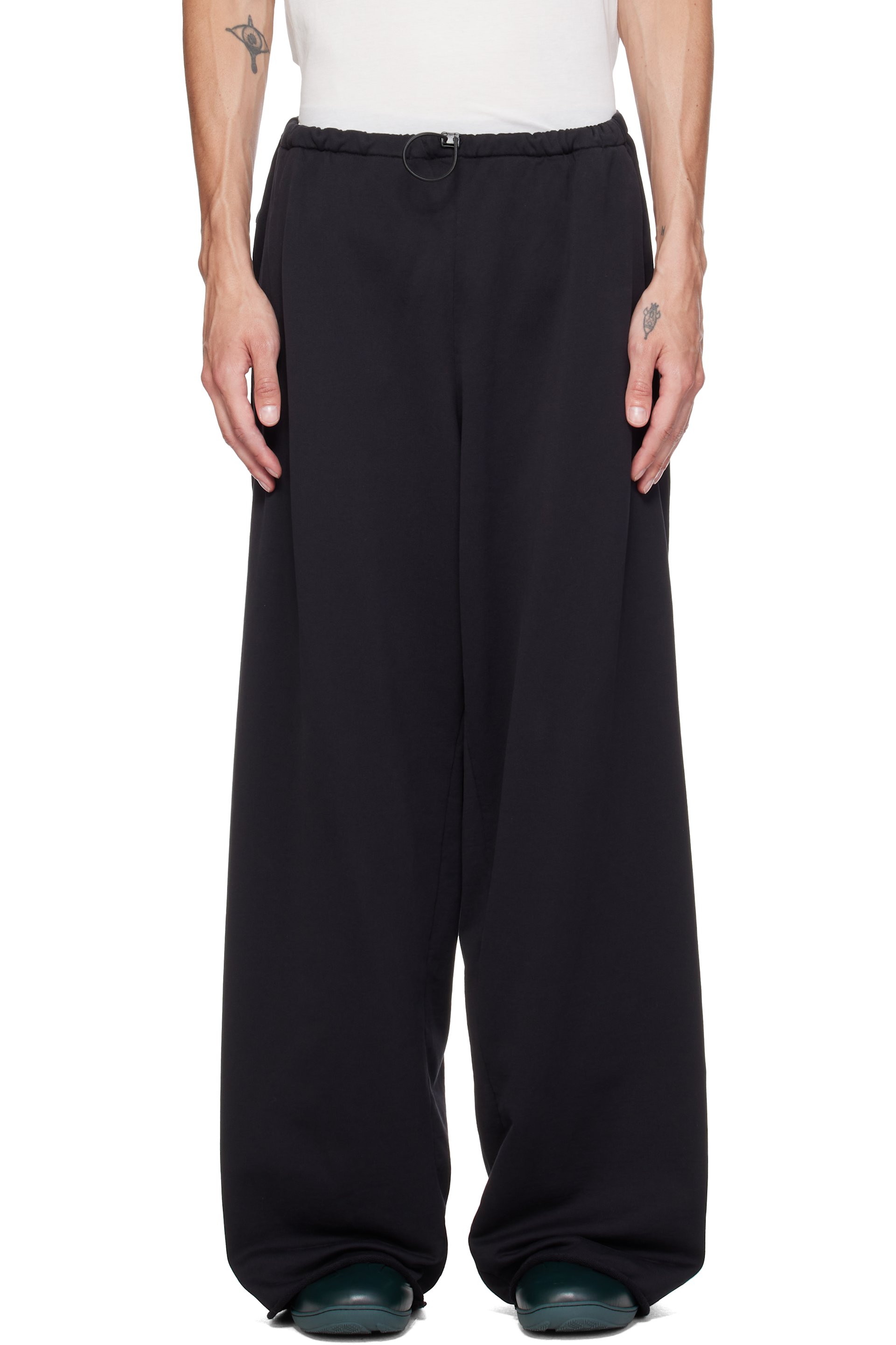Kiko Kostadinov - Black Veleka Wide Trousers