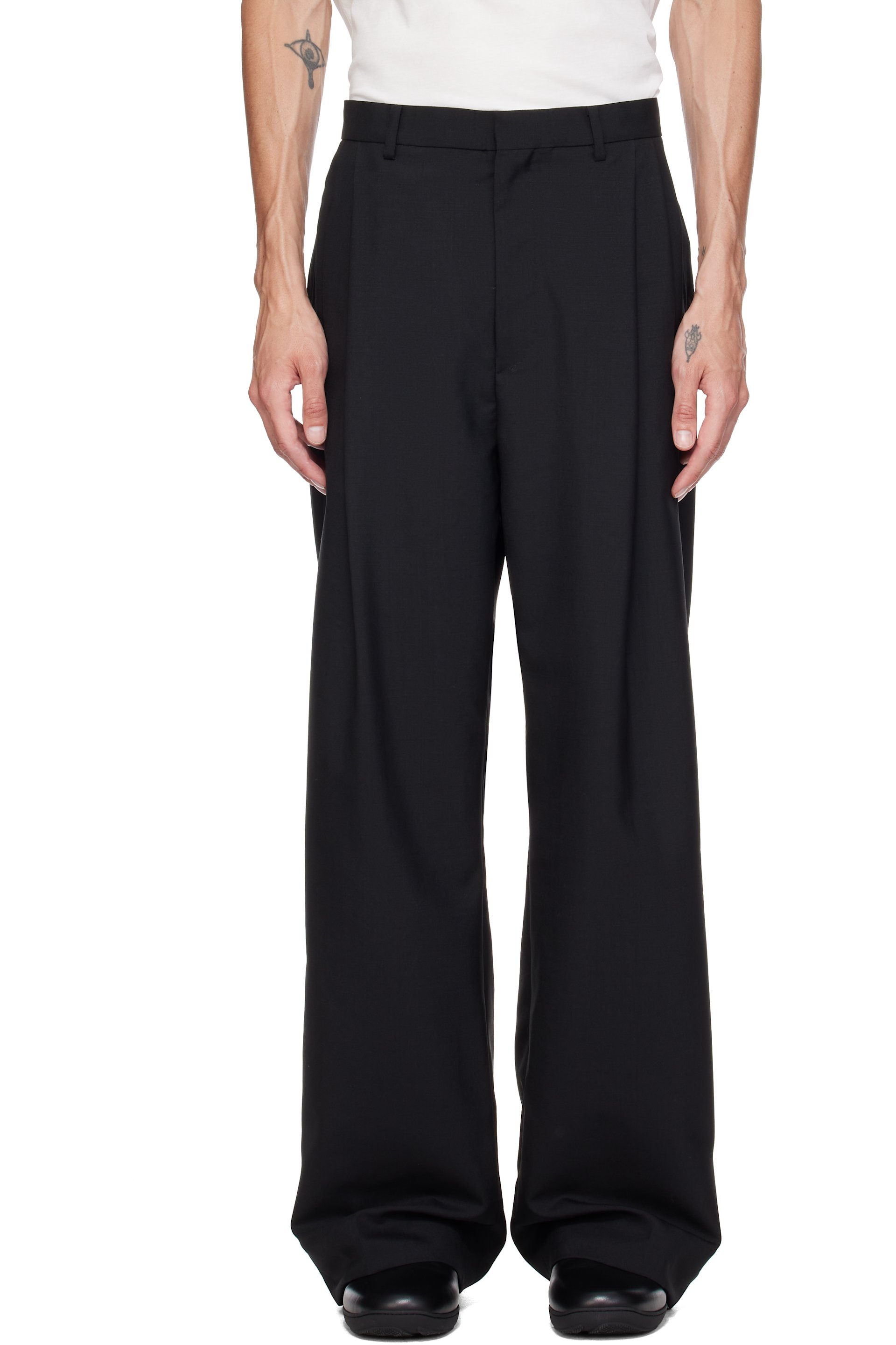 Kiko Kostadinov - Black Vaals Tailored Trousers