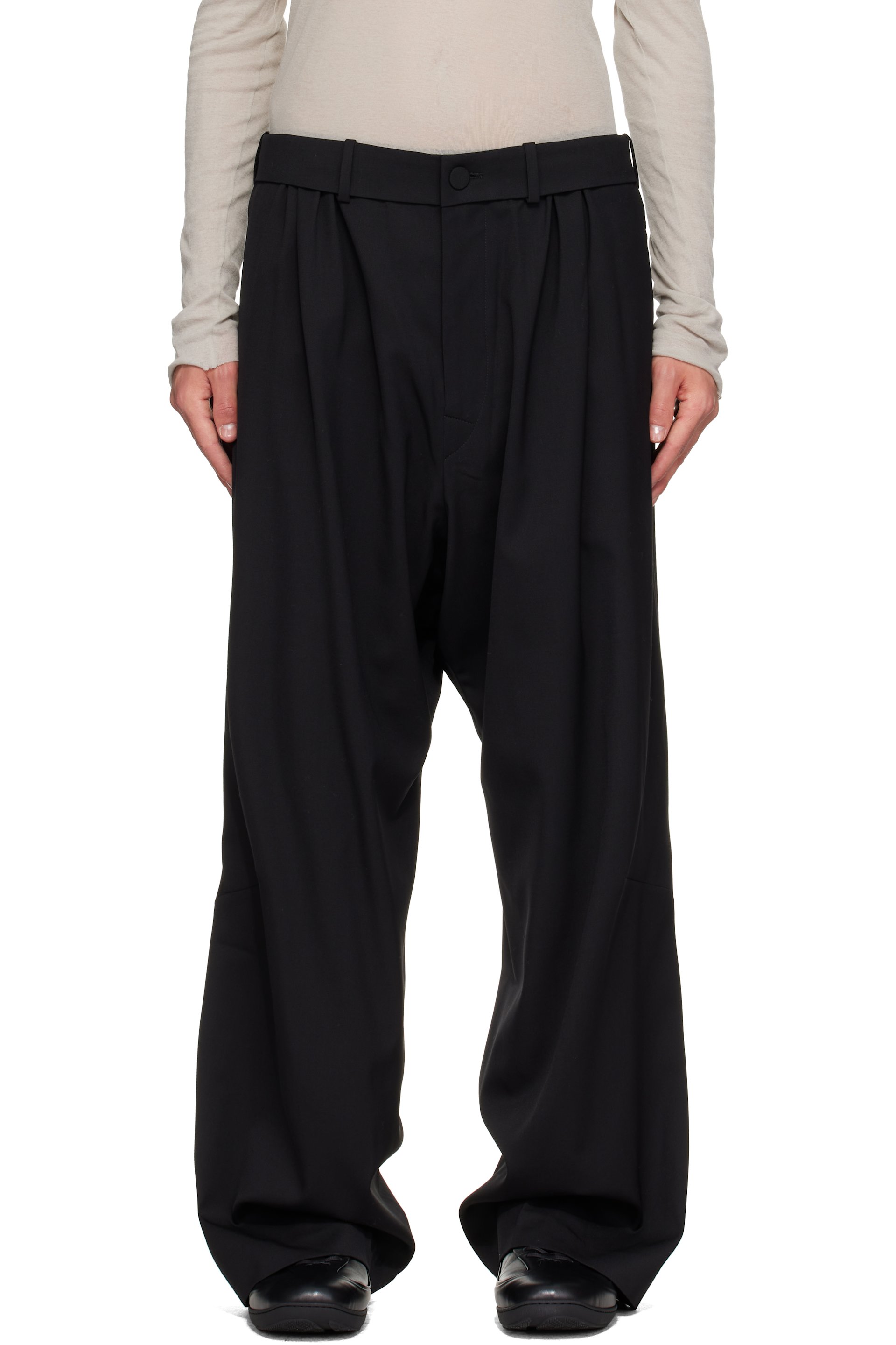 Kiko Kostadinov - Black Helmond Trousers