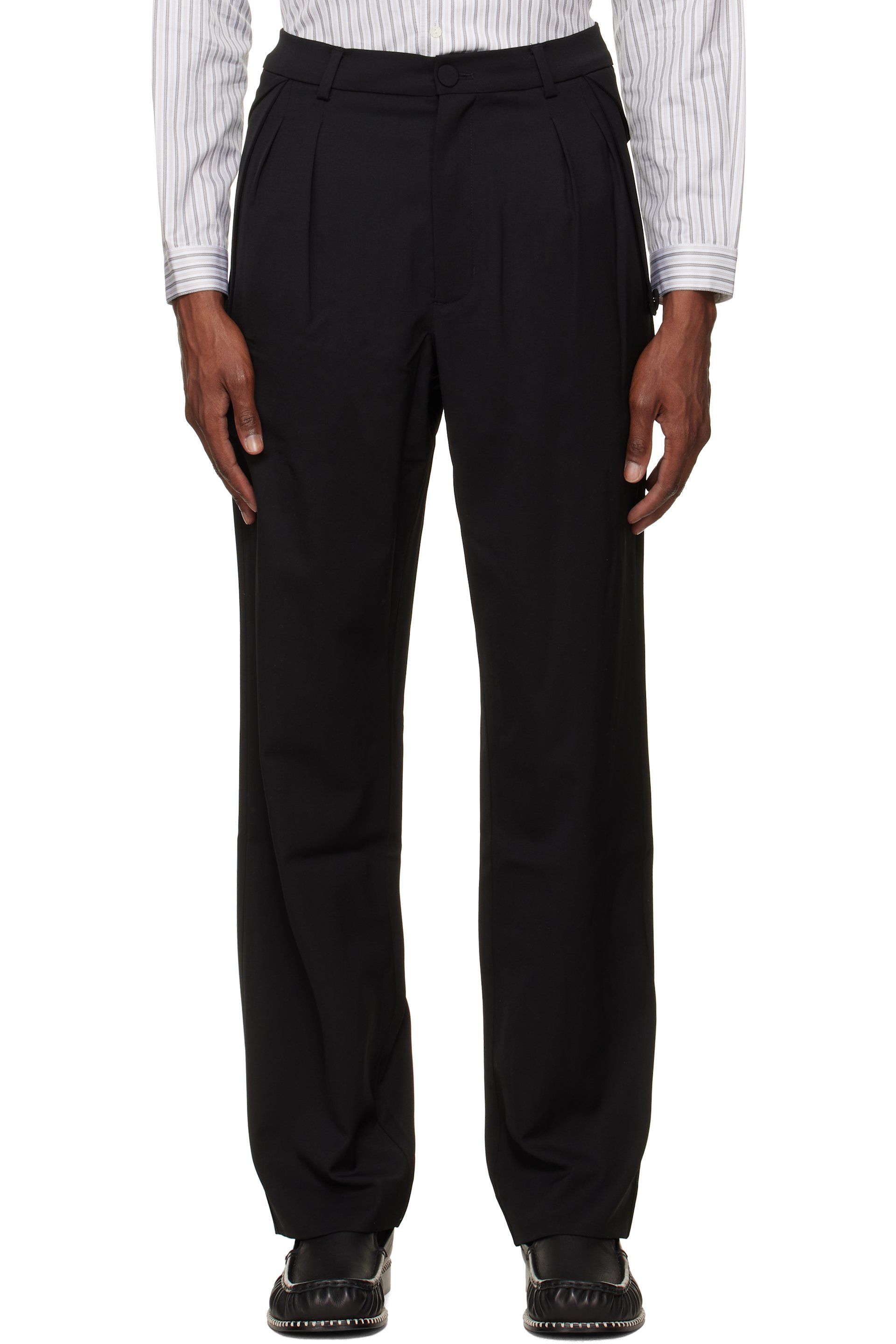 Kiko Kostadinov - Black Bruin Trousers