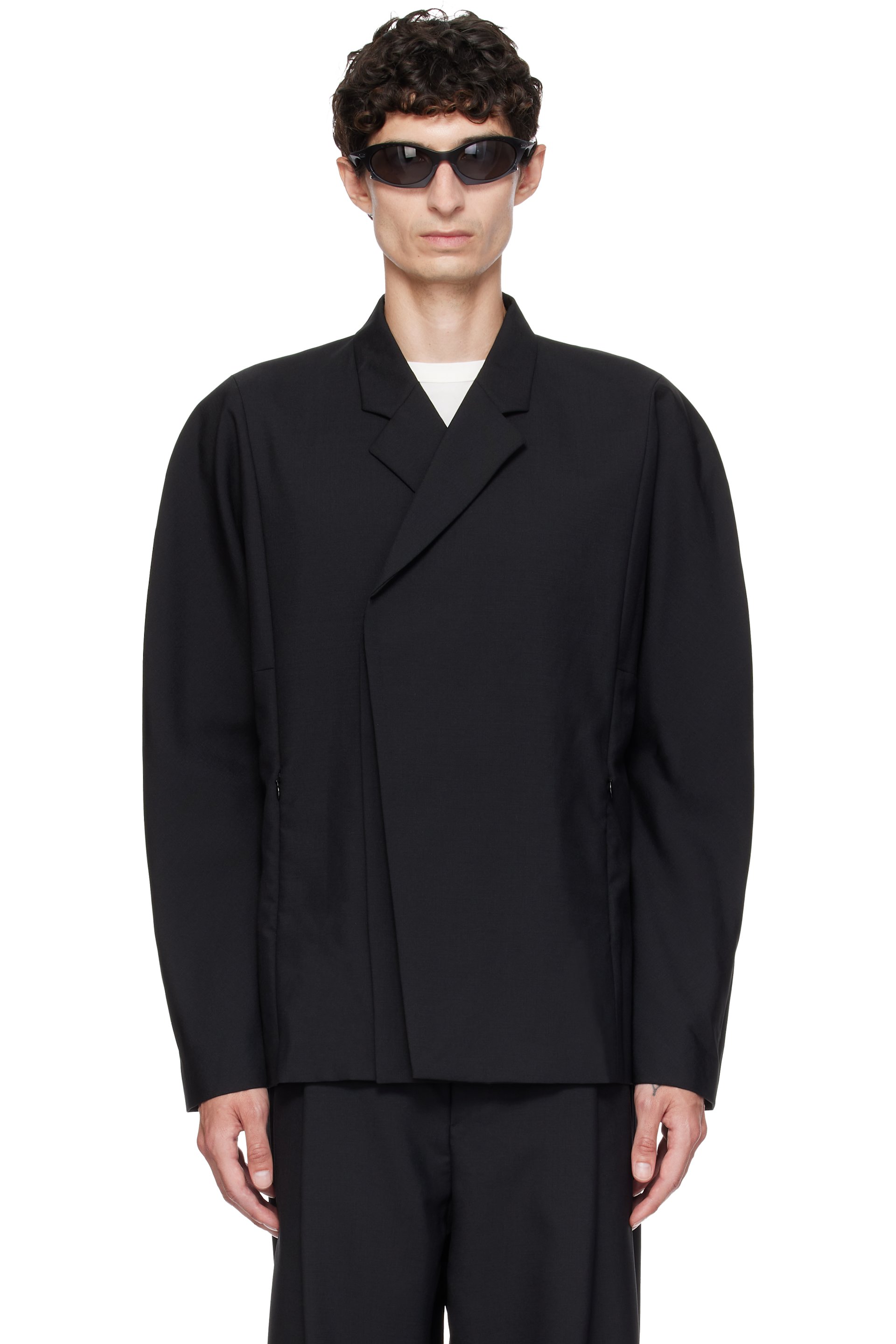 Kiko Kostadinov - Black Vaals Tailored Blazer