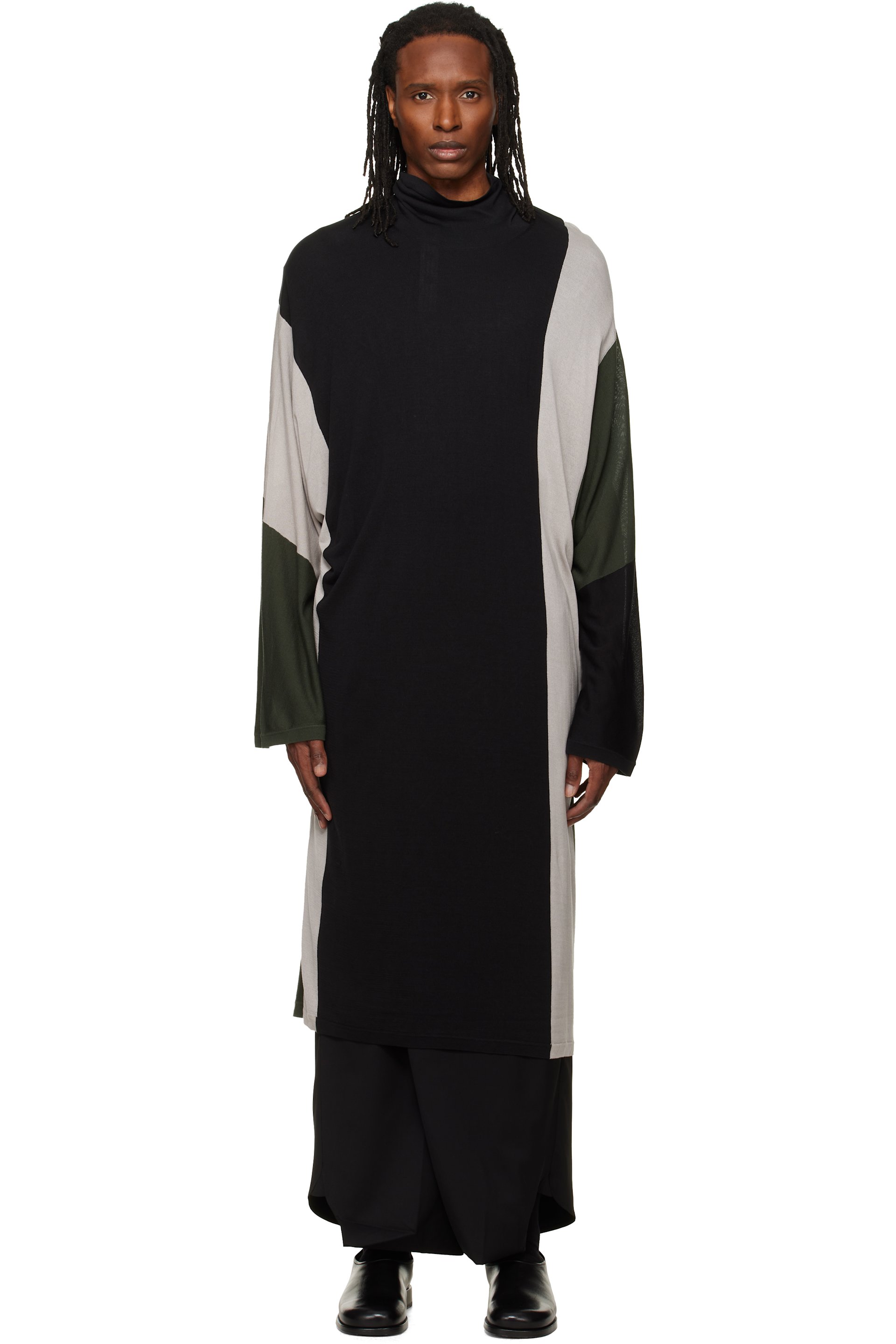Kiko Kostadinov - Black Sigo Knit Tunic