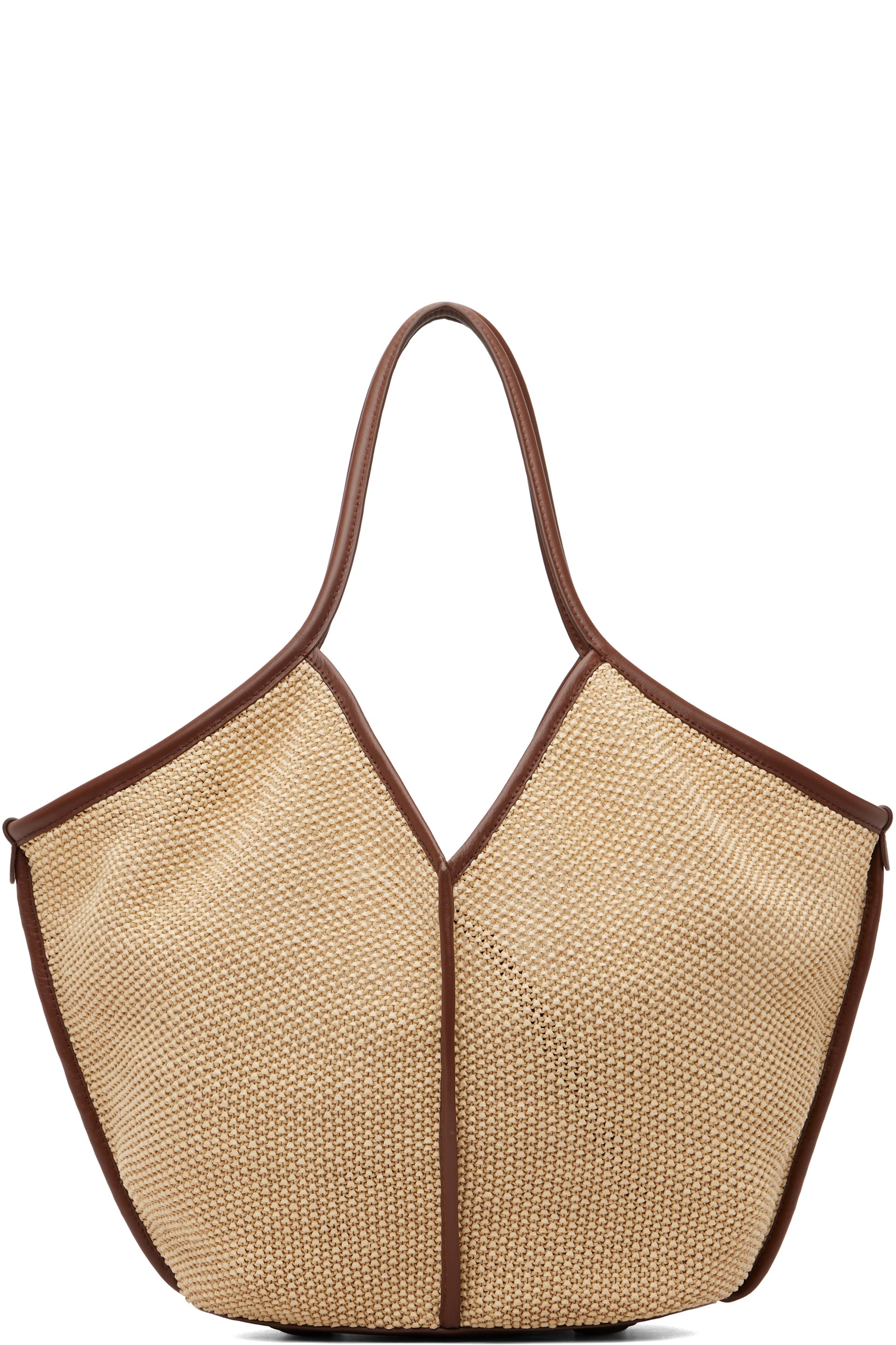 HEREU - Beige Calella Raffia Tote
