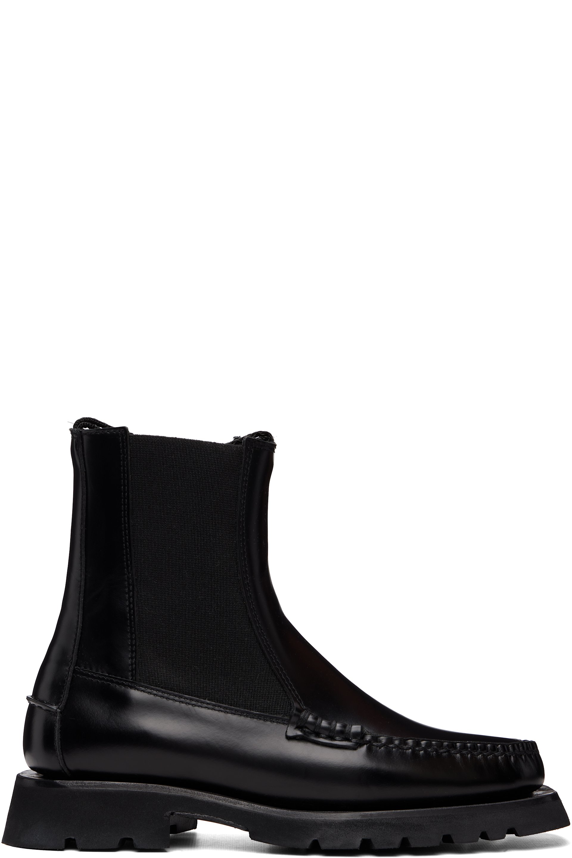 HEREU - Black Alda Sport Chelsea Boots