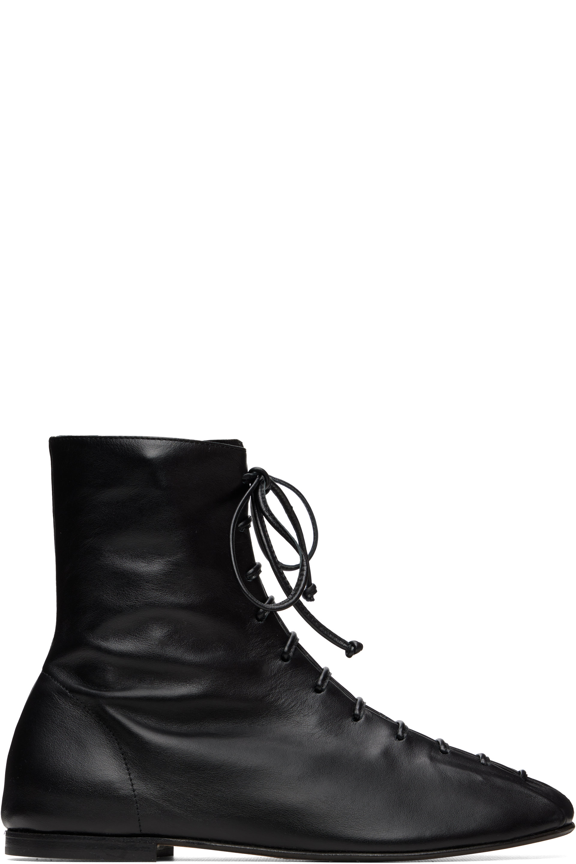 HEREU - Black Plegada Boots