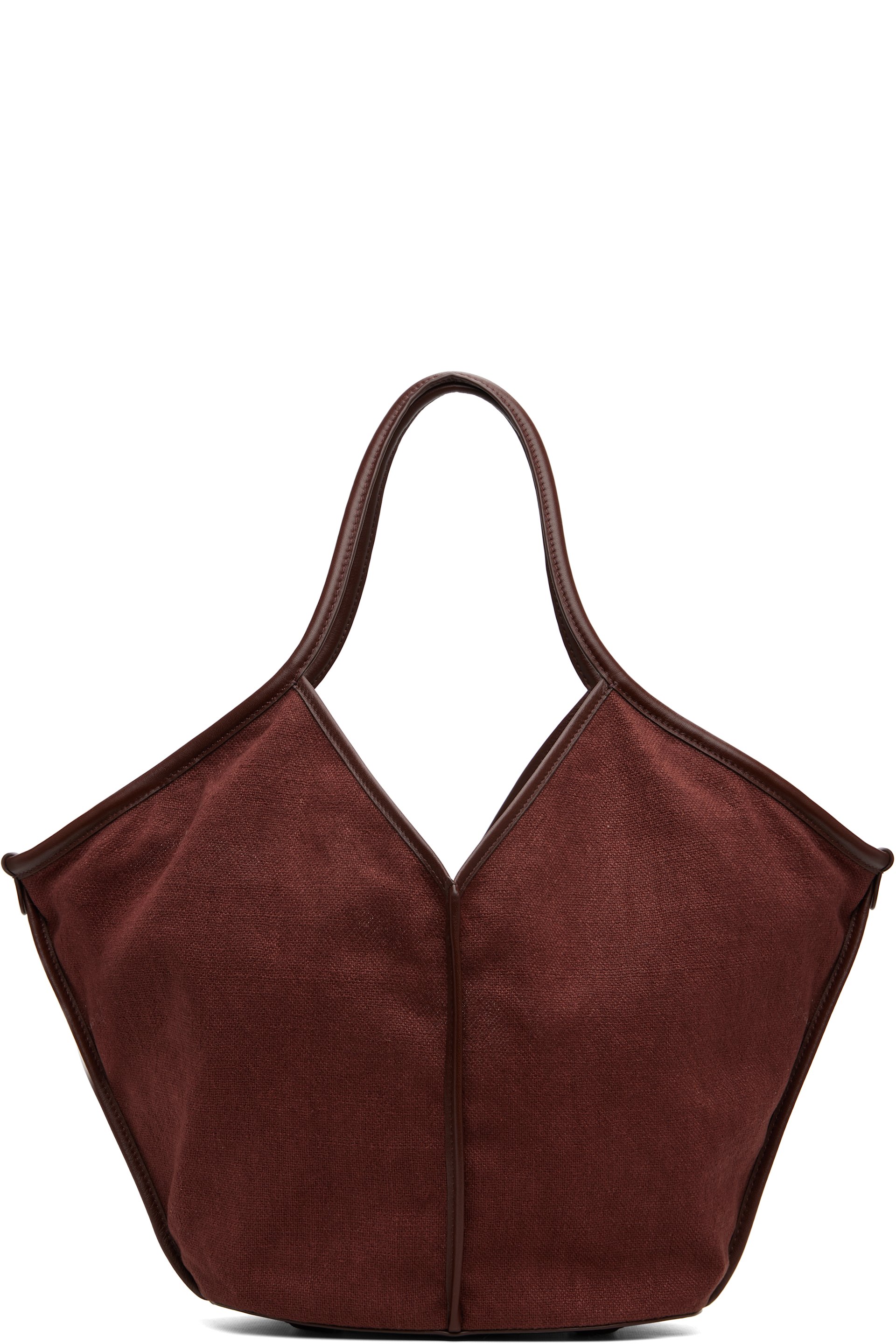 HEREU - Brown Calella Soft Linen Tote