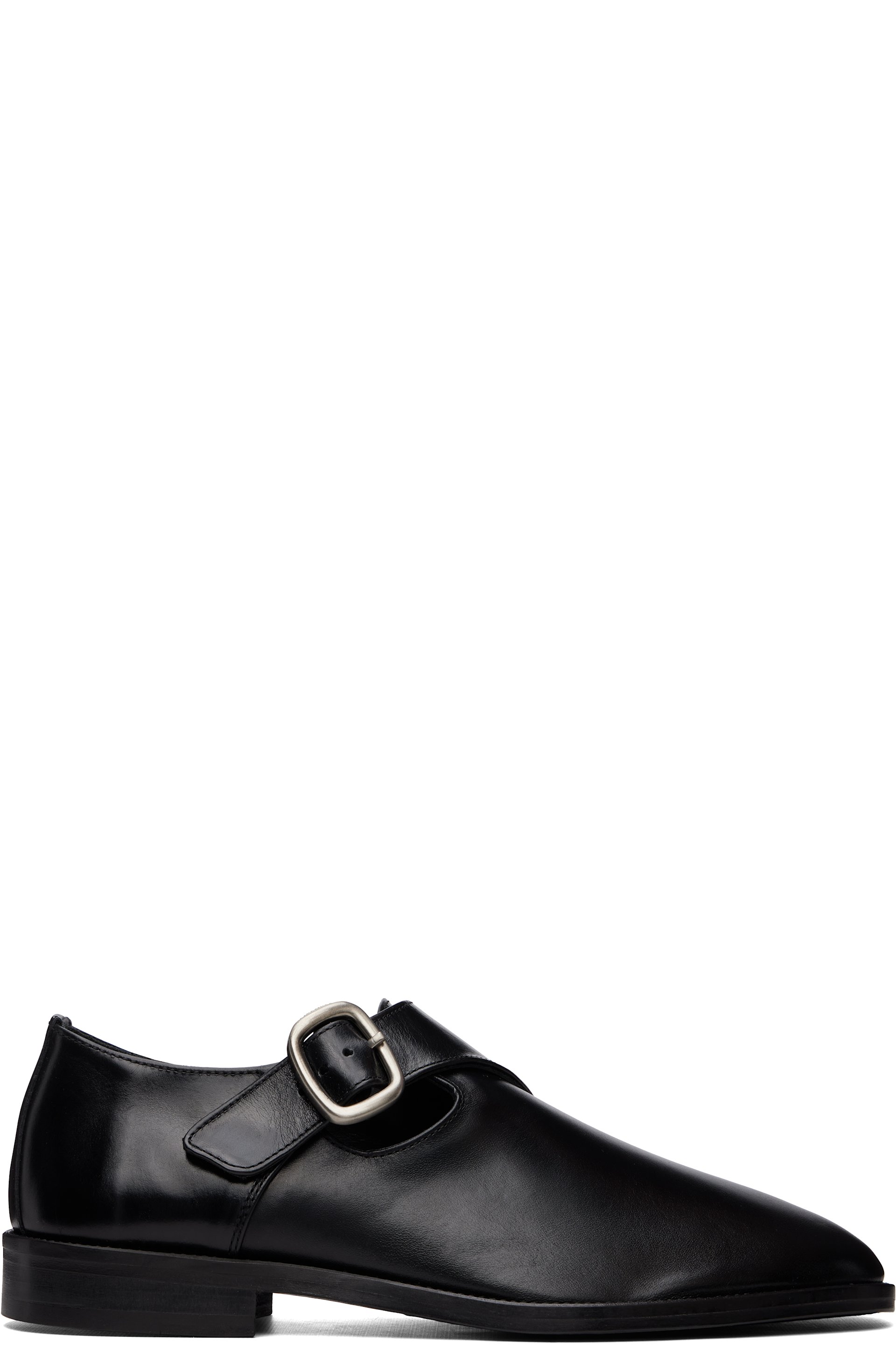 HEREU - Black Cintre Monkstraps