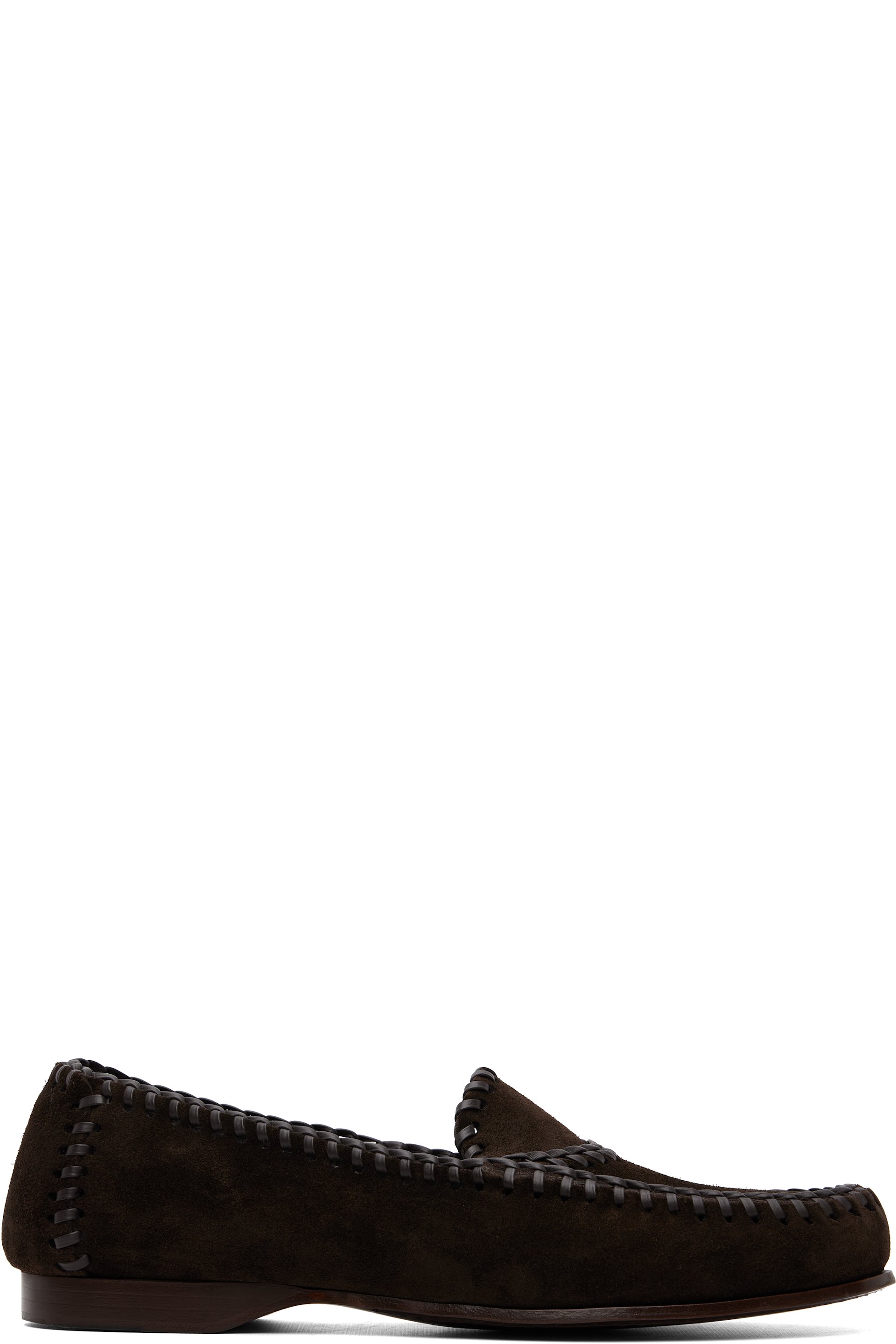 HEREU - Brown Sastre Suede Loafers