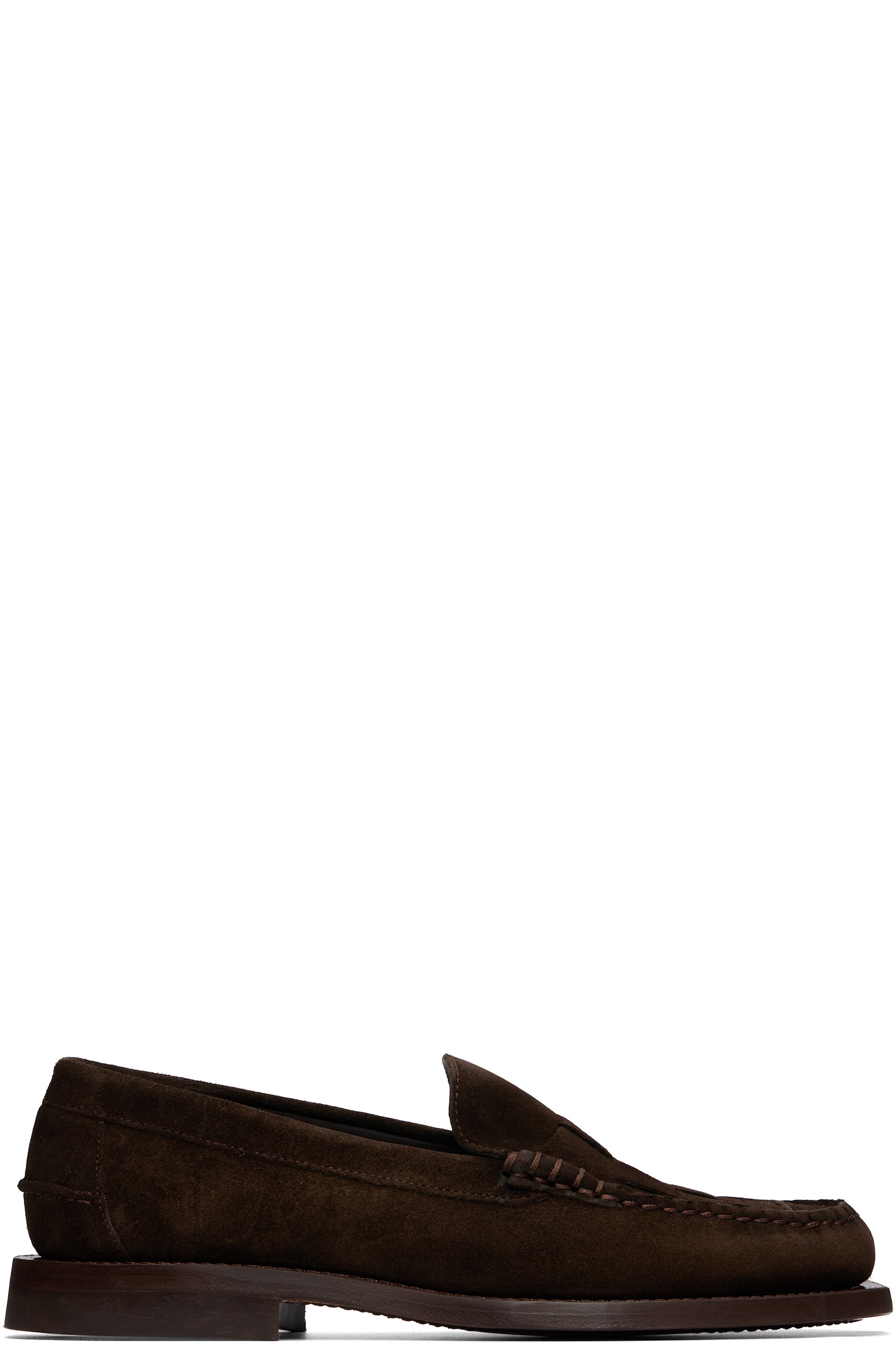 HEREU - Brown Nombela Suede Loafers