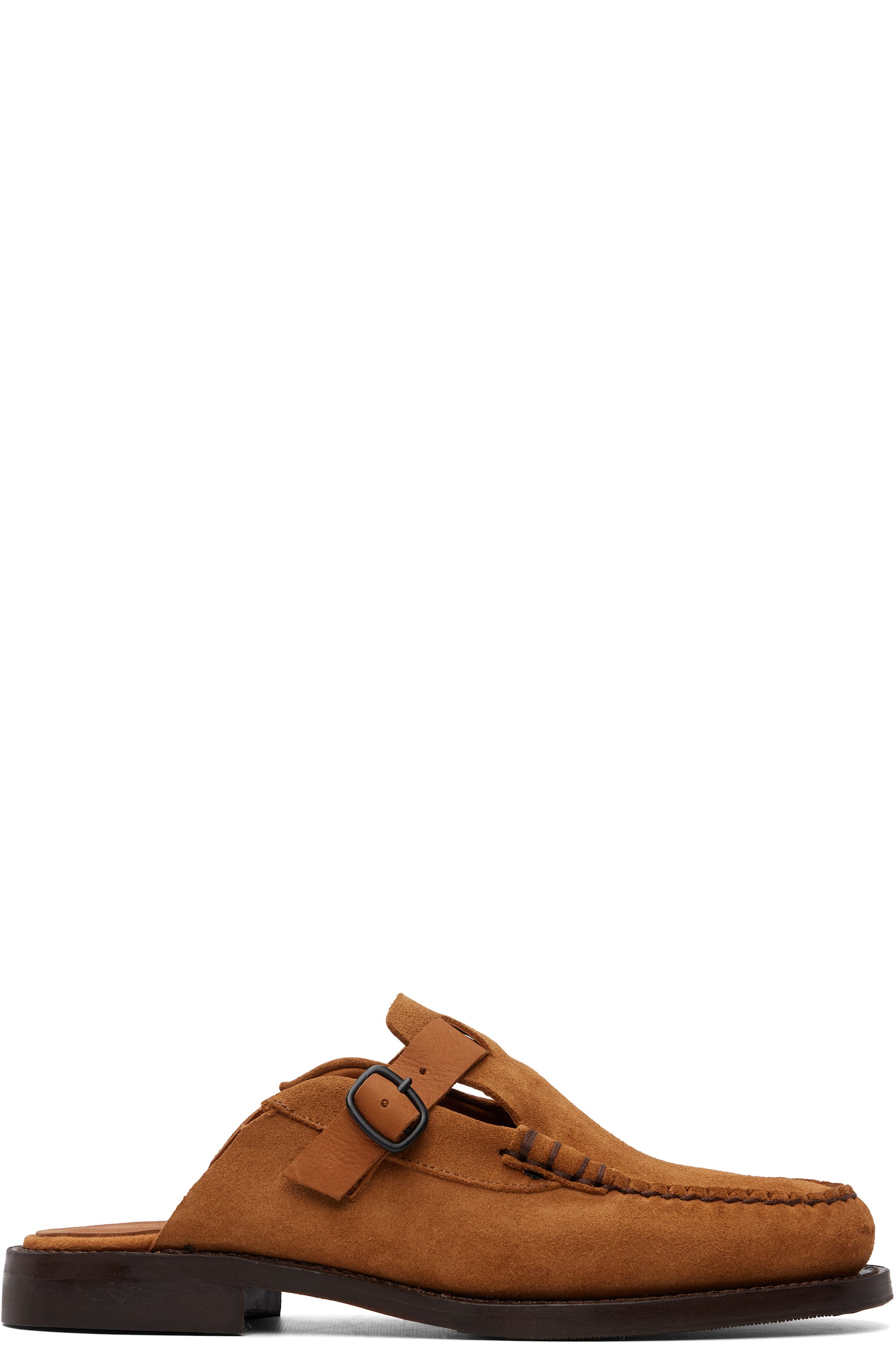 HEREU - Tan Barraca Suede Vibram Loafers