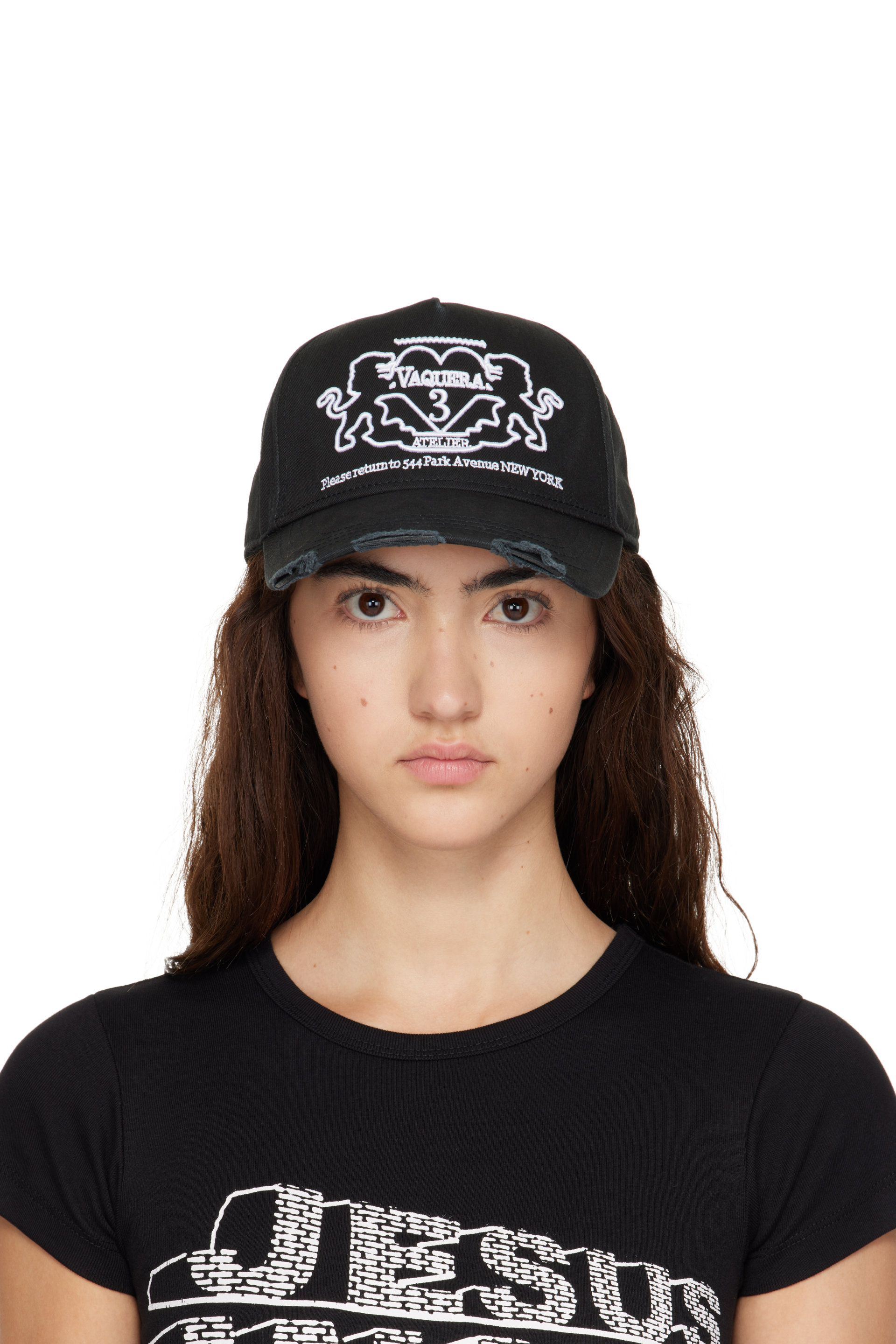 VAQUERA - Black Crest Cap