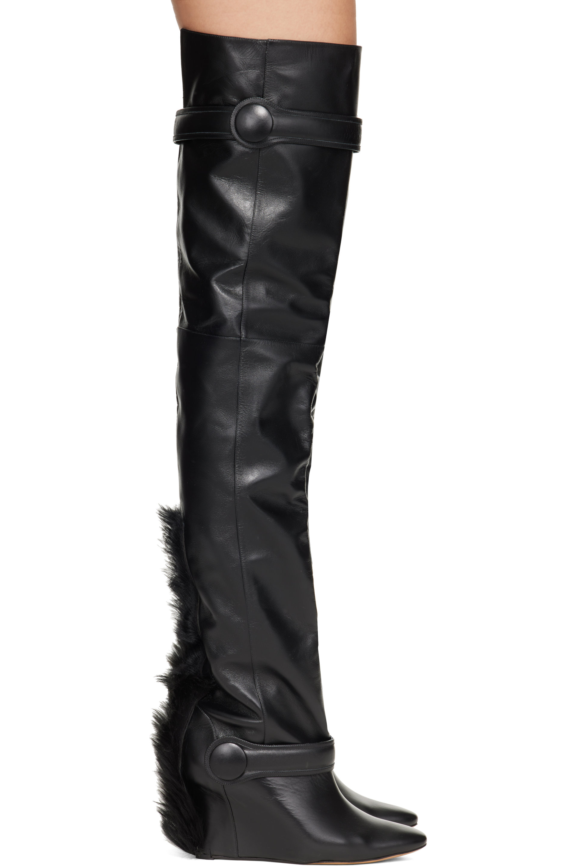 VAQUERA - Black Mohawk Tall Boots