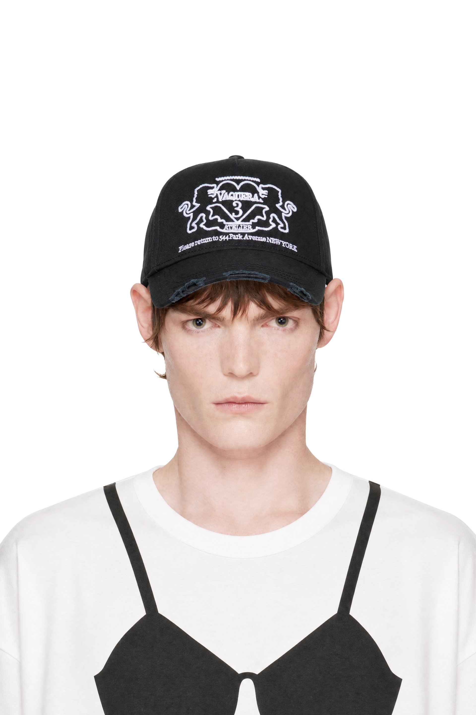 VAQUERA - Black Woven Baseball Cap