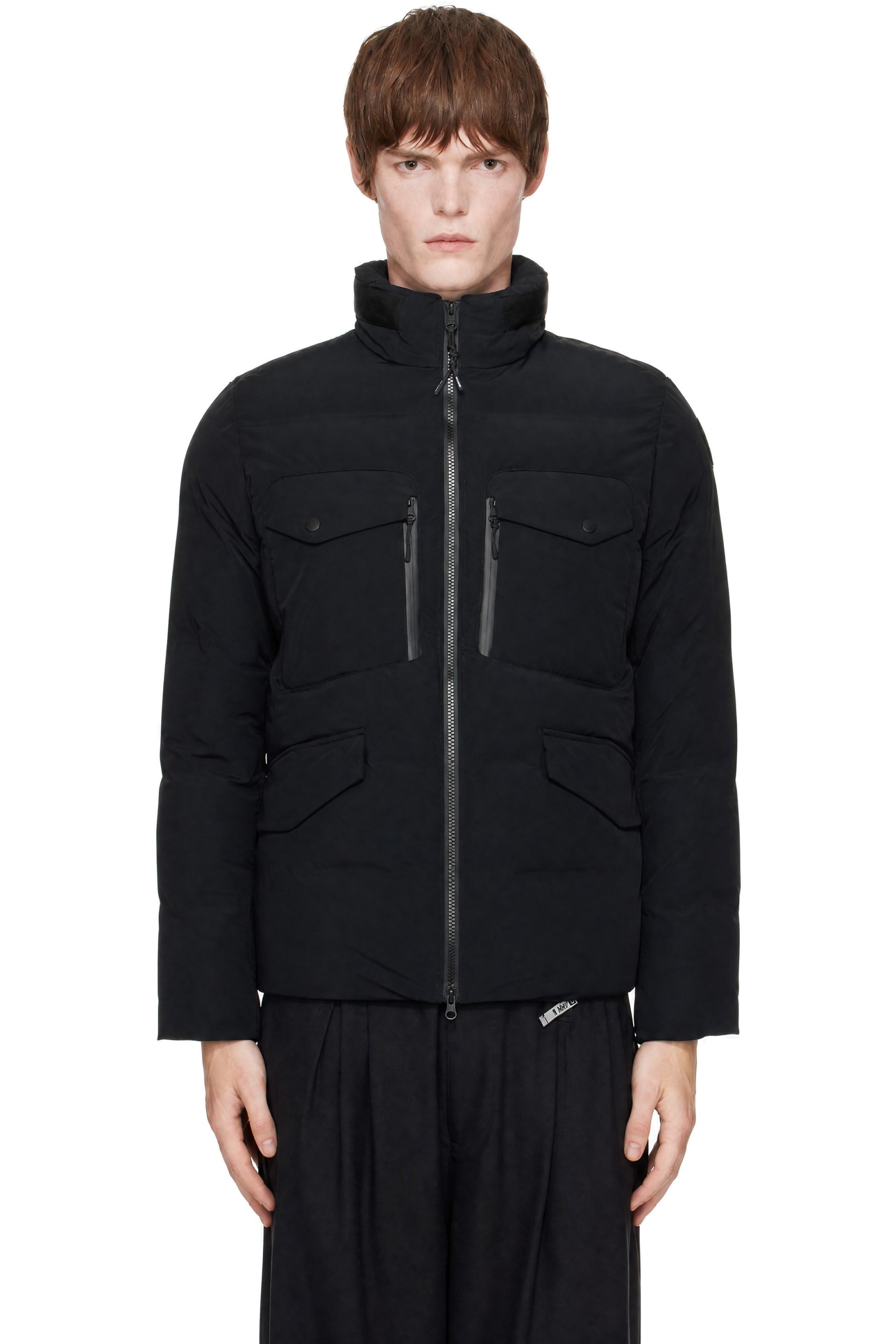Parajumpers - Blouson North Twin noir à capuche rembourré en duvet
